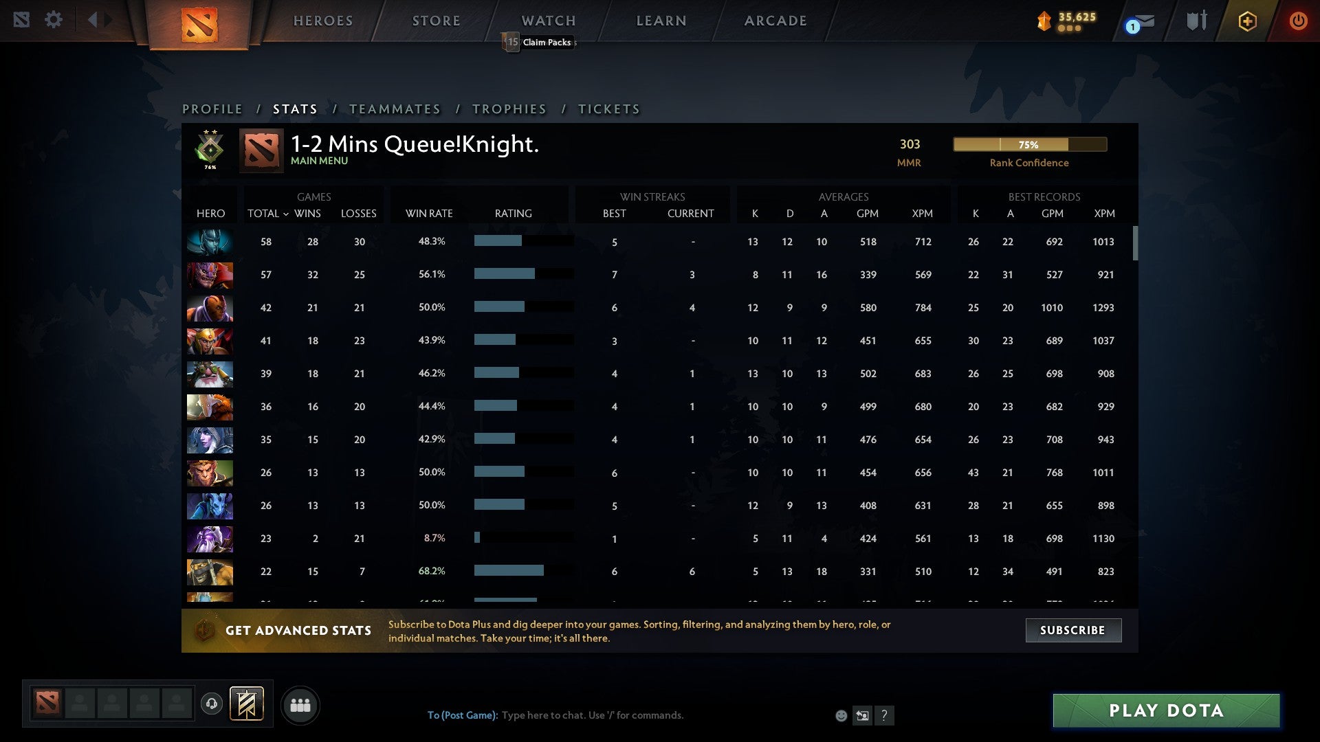 Herald II | MMR: 303 - Behavior: 10000