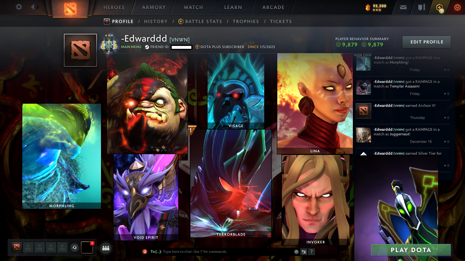 Archon III | MMR: 2545 - Behavior: 9879 - Communication: 9879