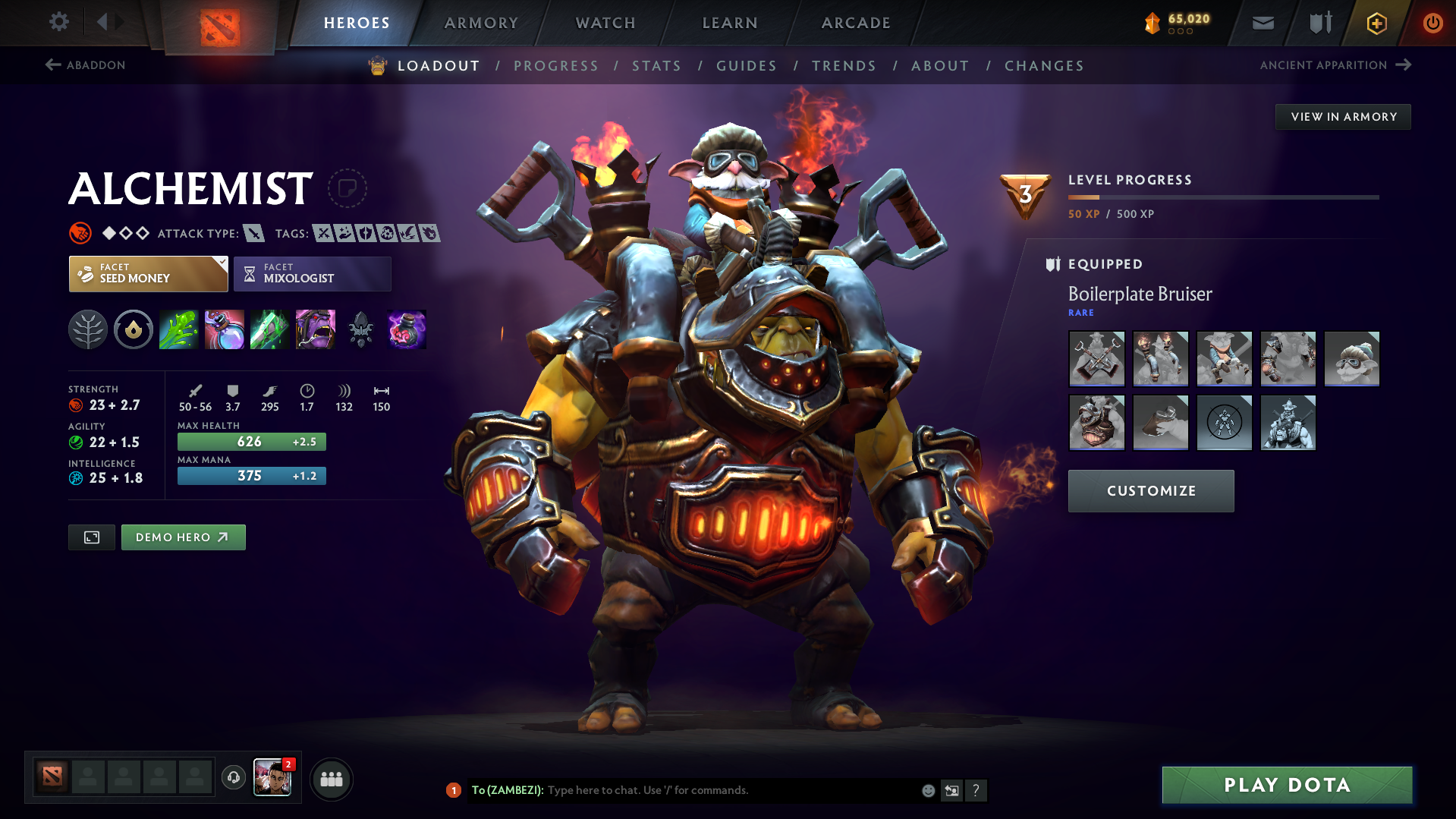 Guardian V | MMR: 1273 - Behavior: 11411 - Communication: 11411