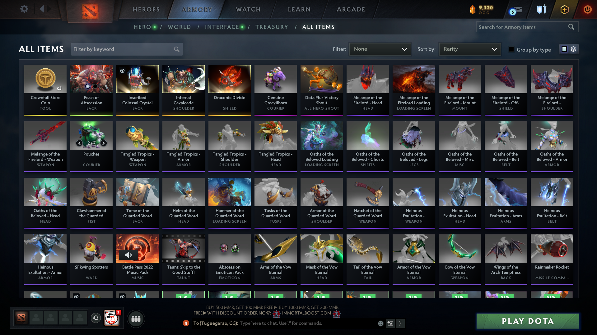 Archon V | MMR: 2783 - Behavior: 10055 - Communication: 10049