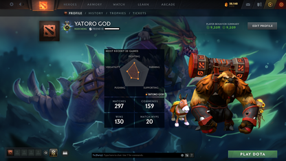 Herald II | MMR: 108 - Behavior: 9509 - Communication: 9509