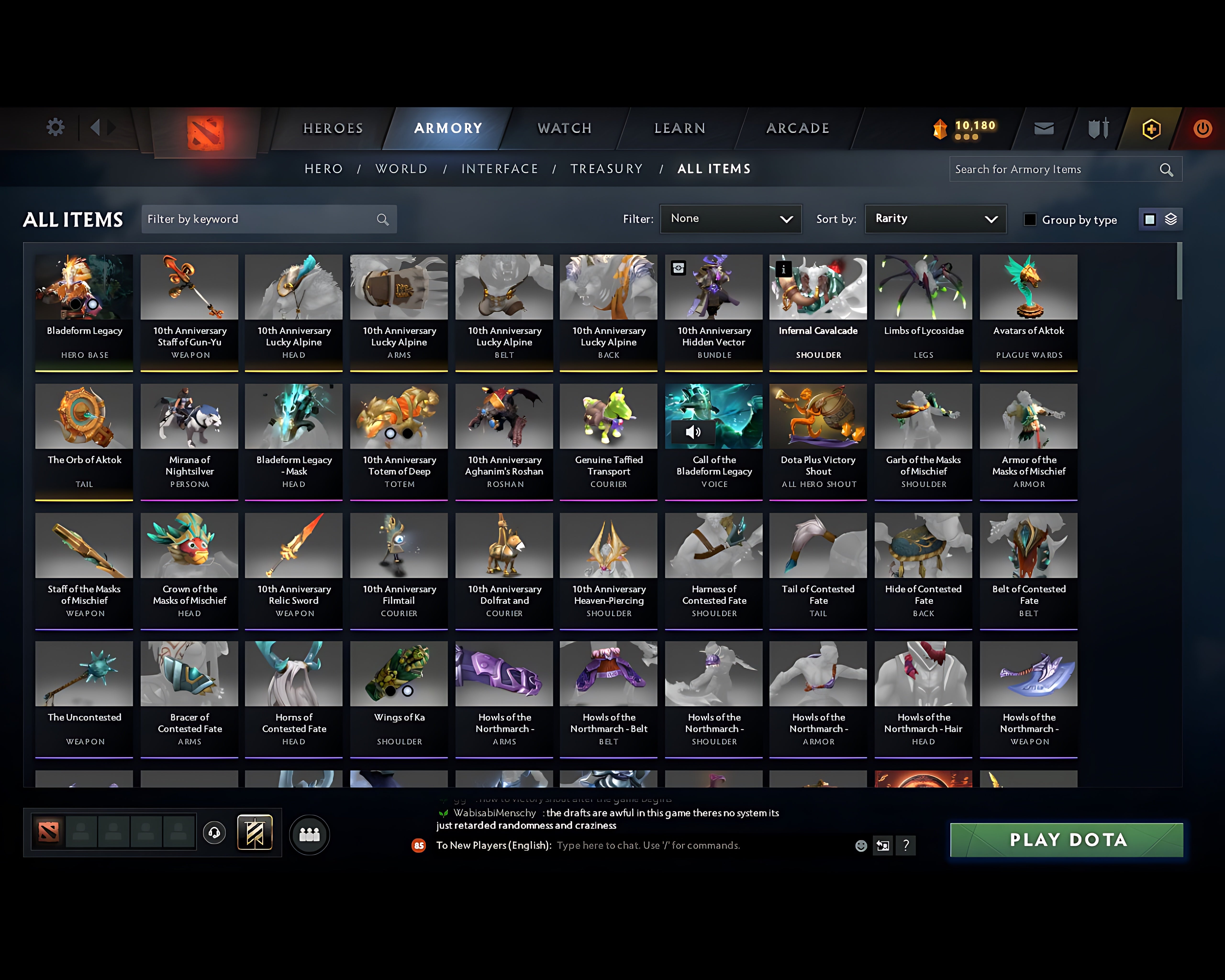 Legend IV | MMR: 3678 - Behavior: 11120 - Communication: 11120