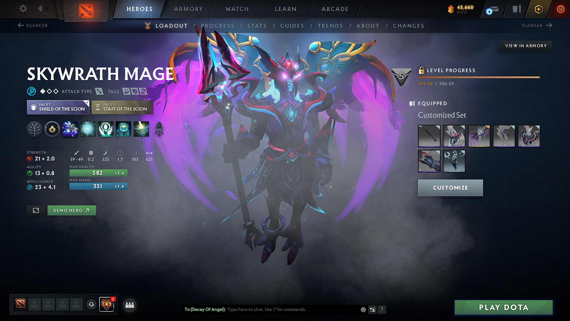 Legend I | MMR: 3194 - Behavior: 8772 - Communication: 8772