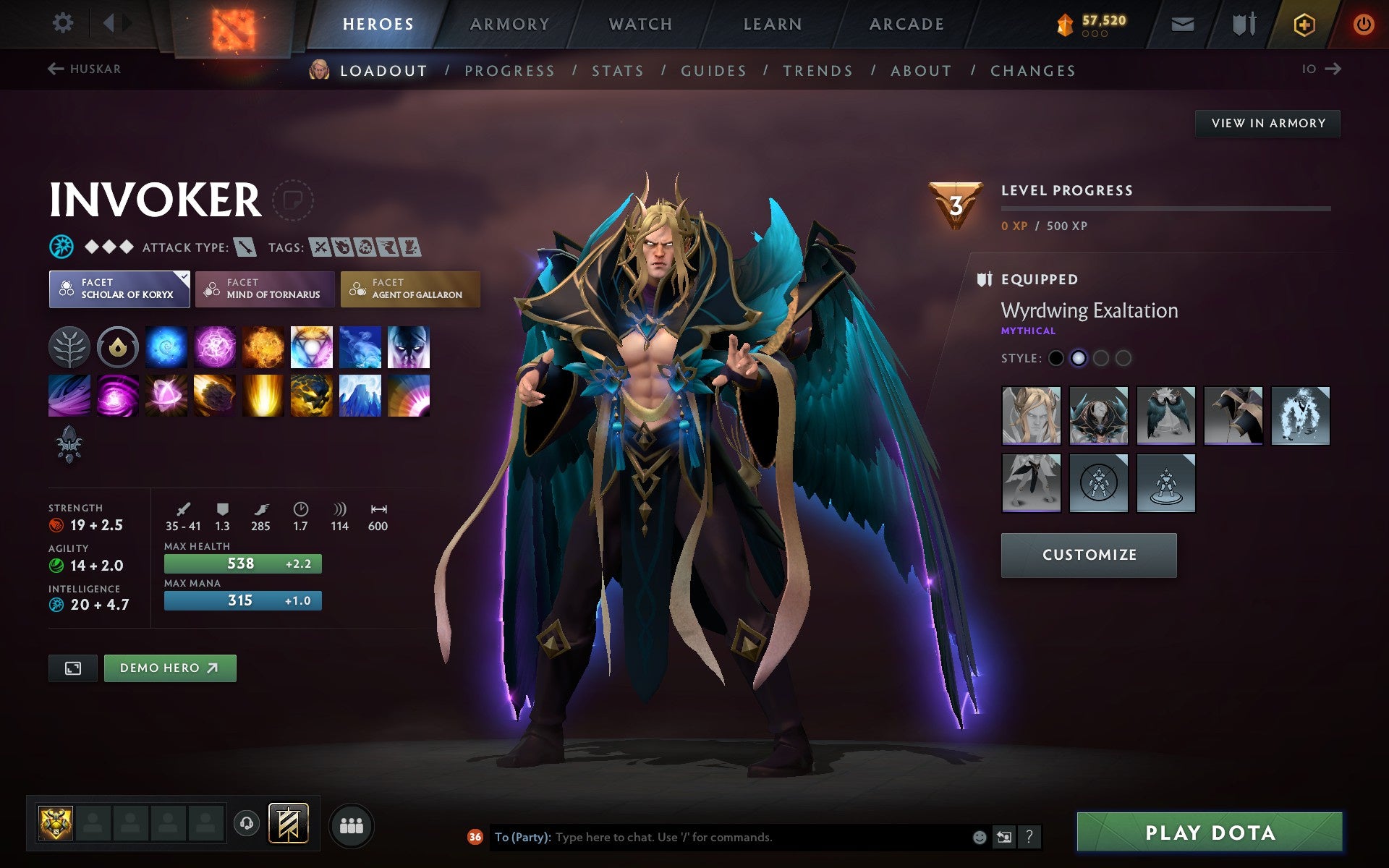 Immortal | MMR: 5784 - Behavior: 11373