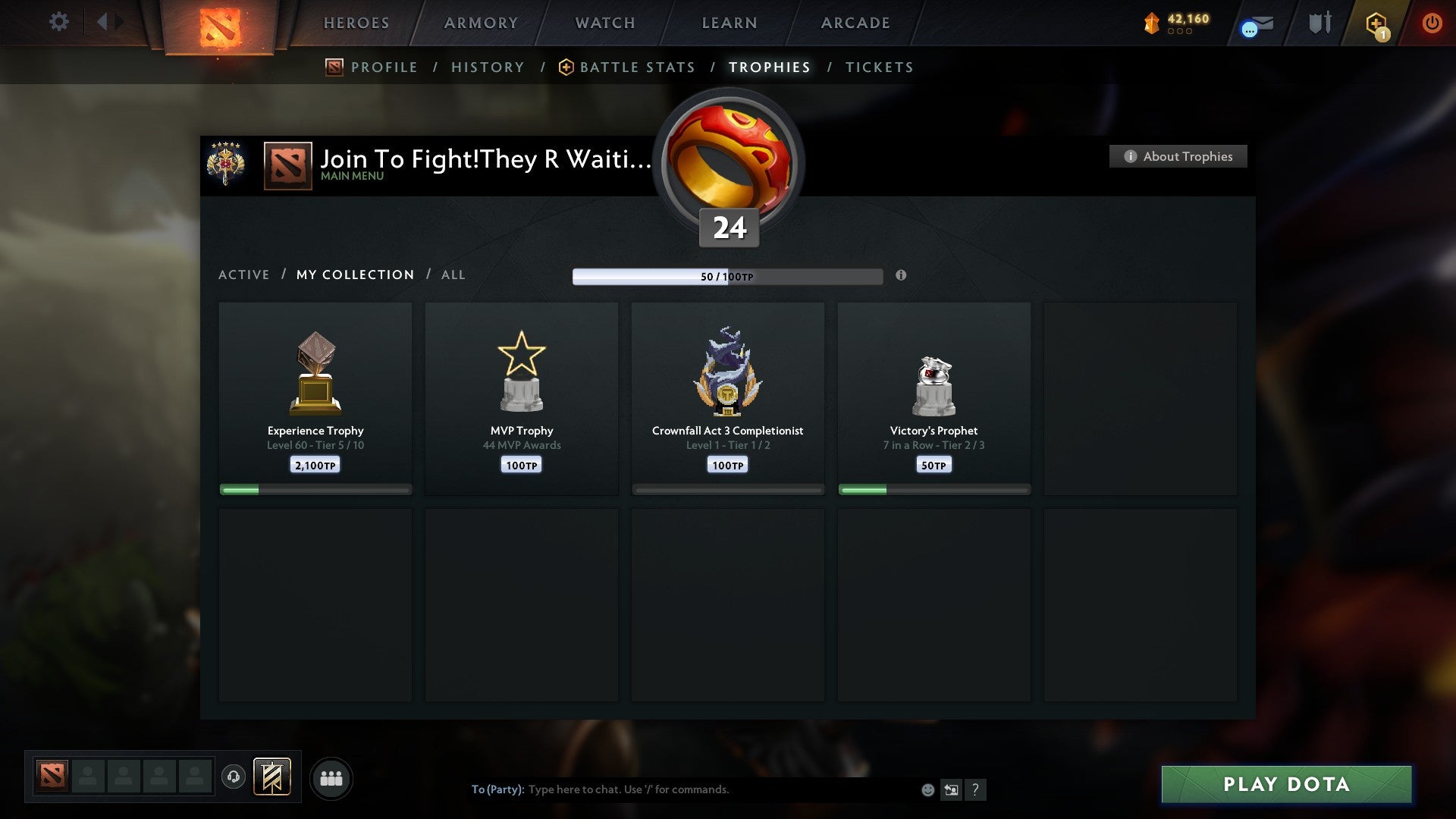 Legend V | MMR: 3702 - Behavior: 10591 - Communication: 10591