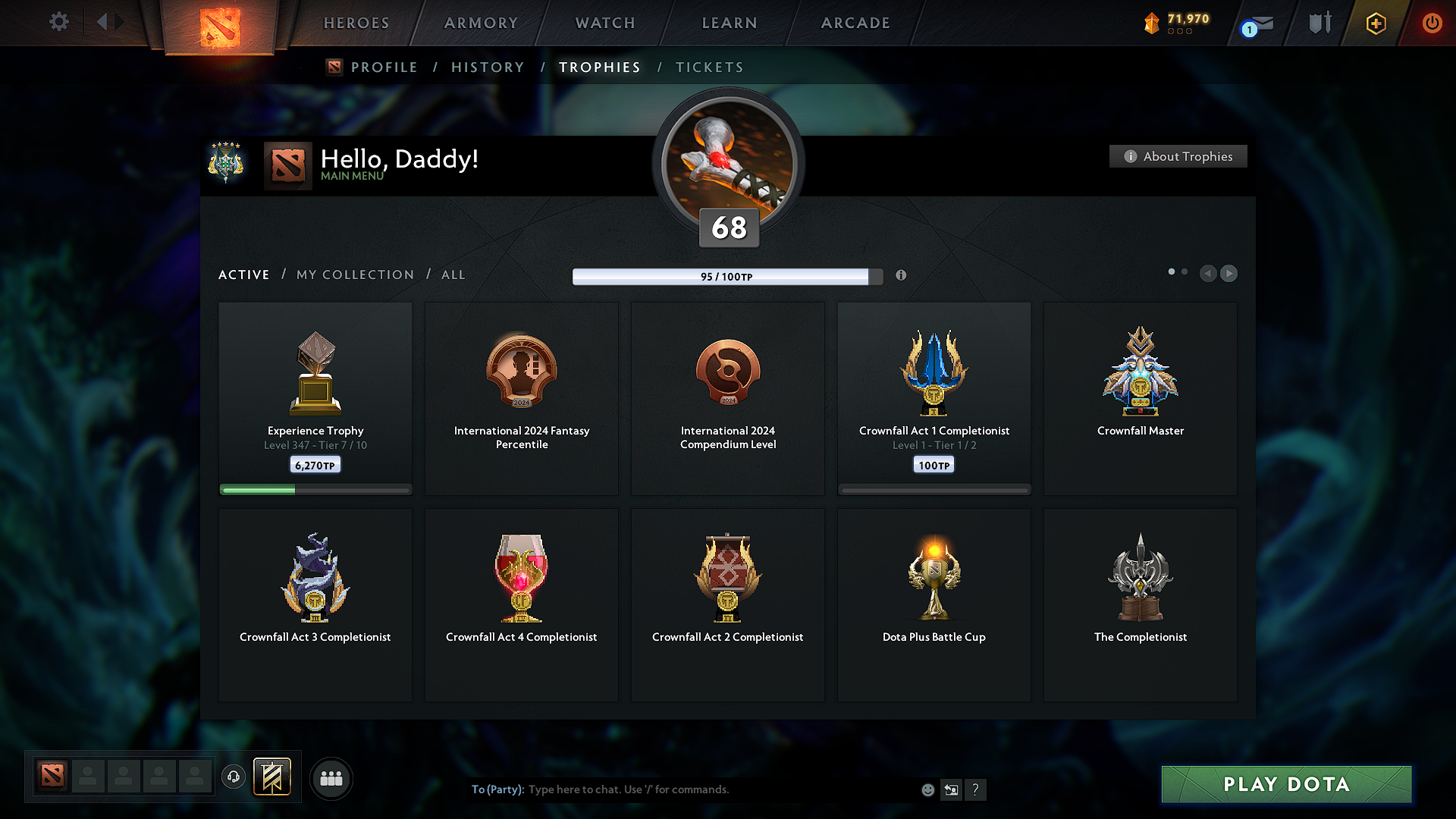 Archon V | MMR: 3017 - Behavior: 11173 - Communication: 11173