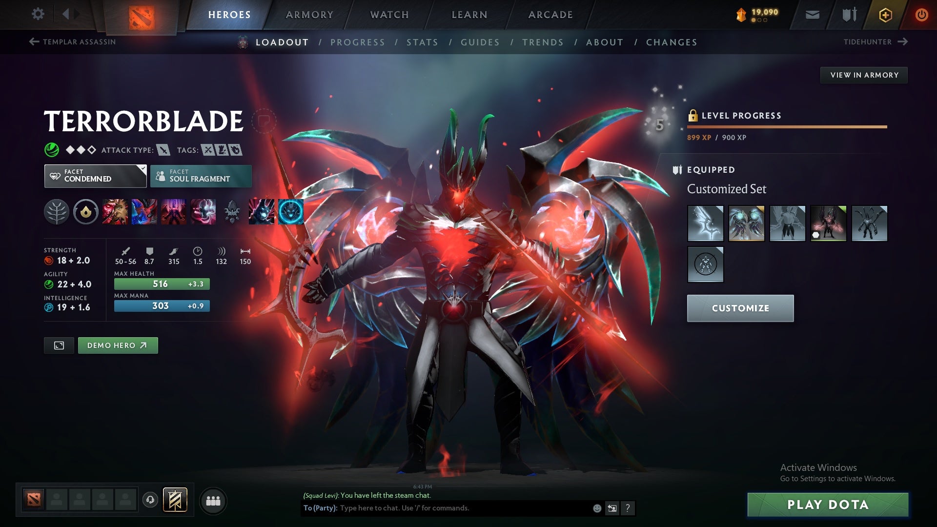 Ancient I | MMR: 3897 - Behavior: 9597 - Communication: 9597