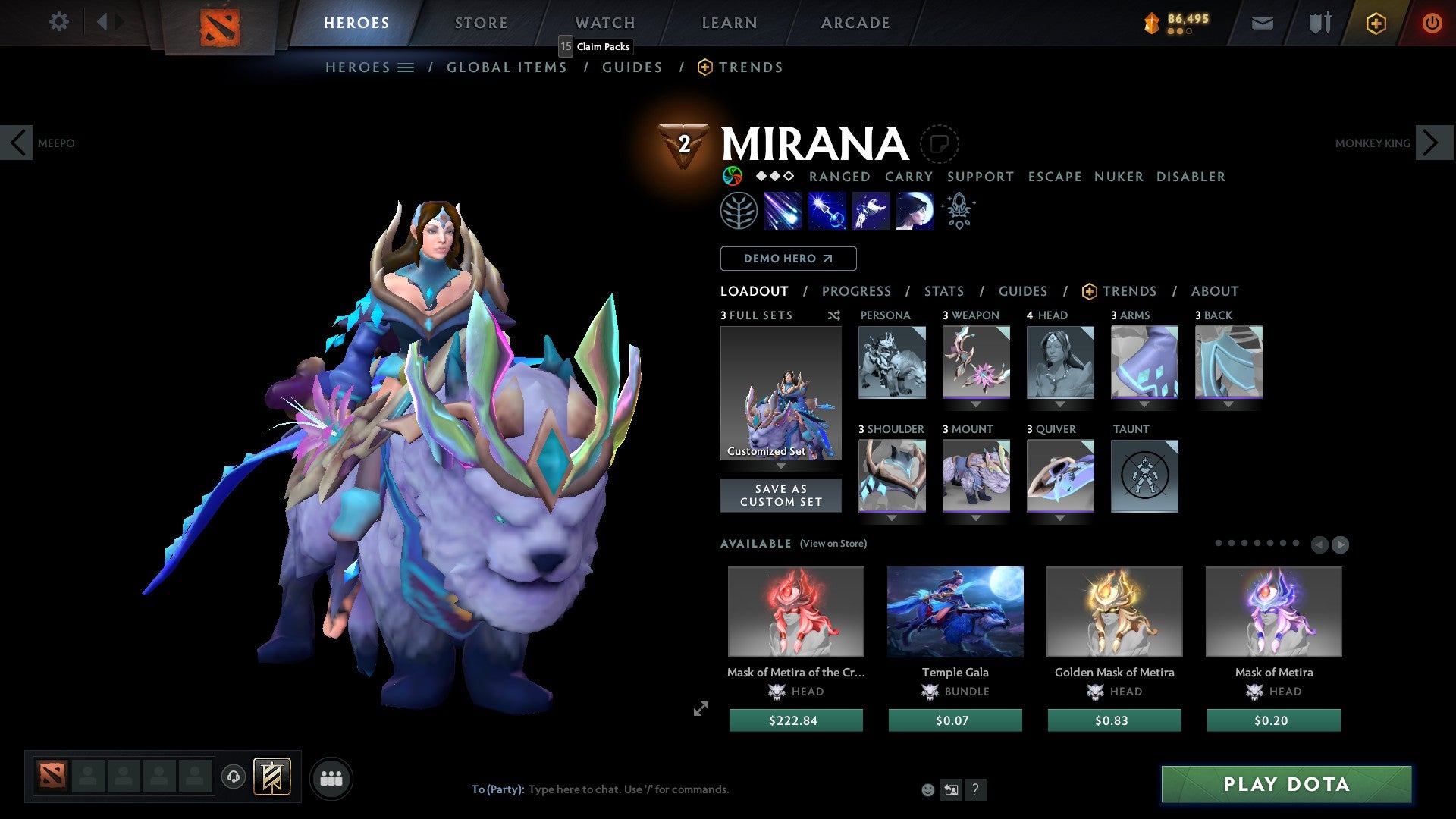 Ancient V | MMR: 4518 - Behavior: 10000