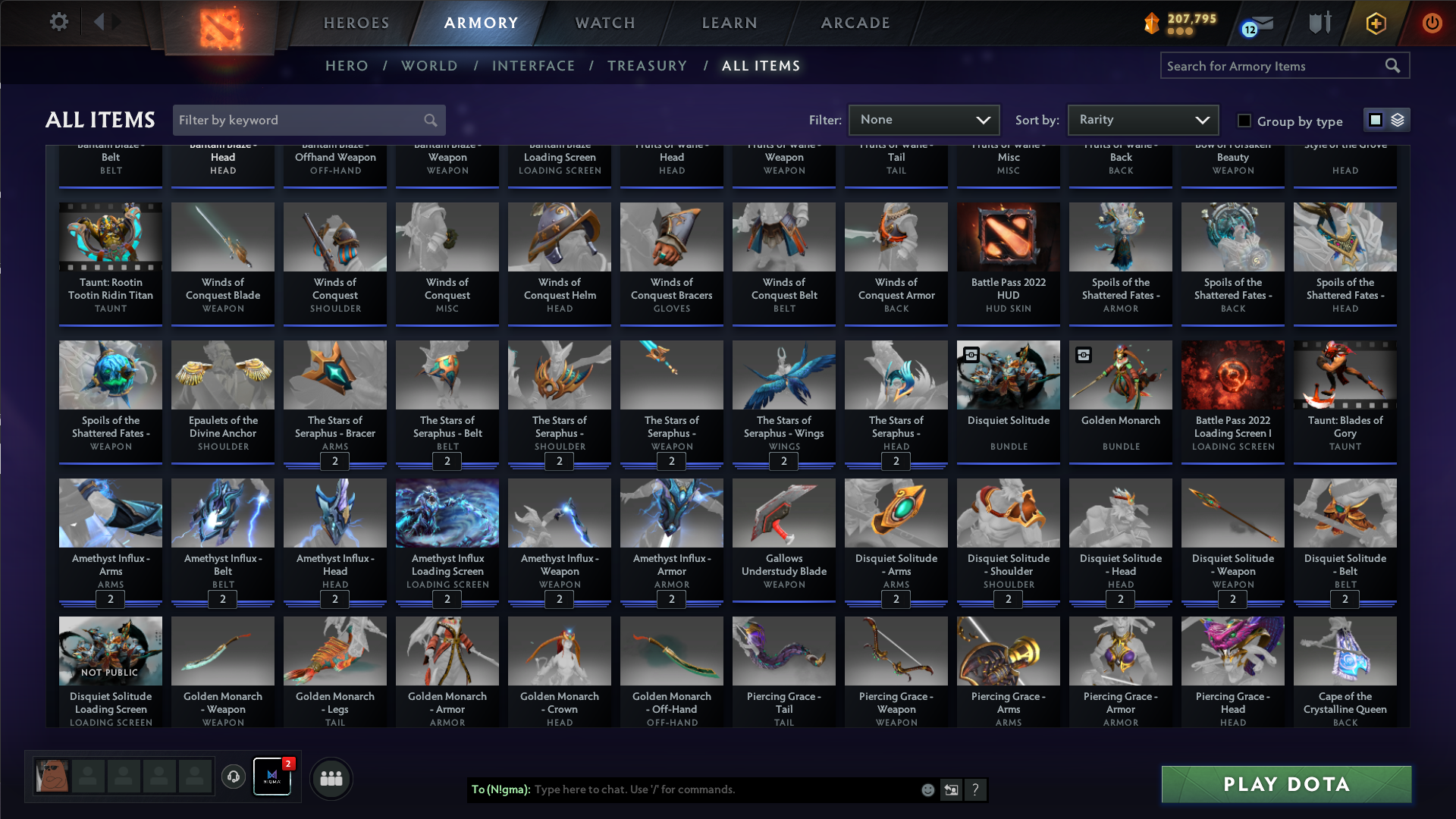 Immortal [1399] | MMR: 8511 - Behavior: 11776