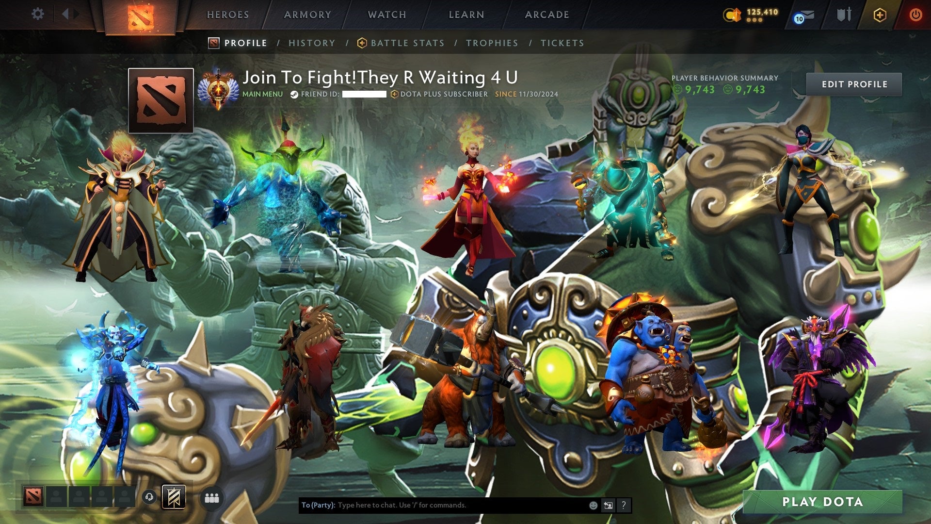 Immortal | MMR: 6801 - Behavior: 9743 - Communication: 9743