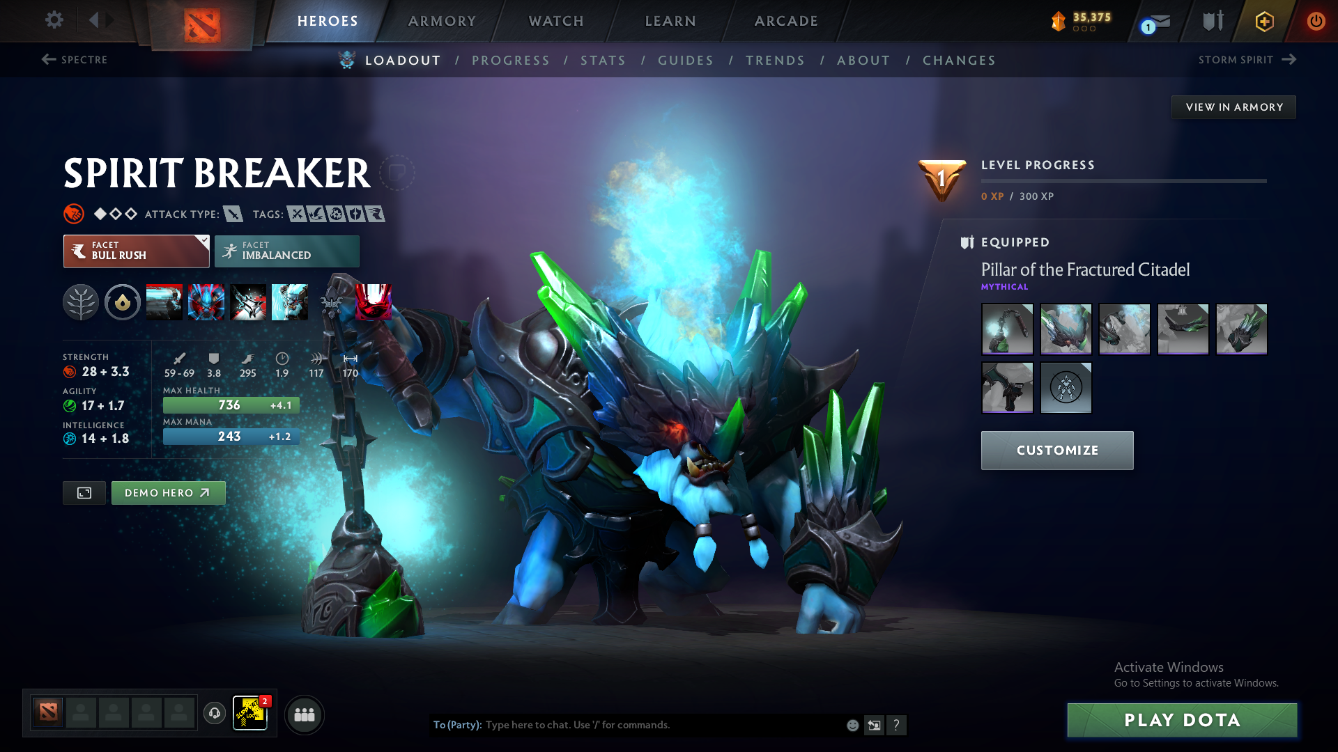 Legend I | MMR: 3079 - Behavior: 11203 - Communication: 11203