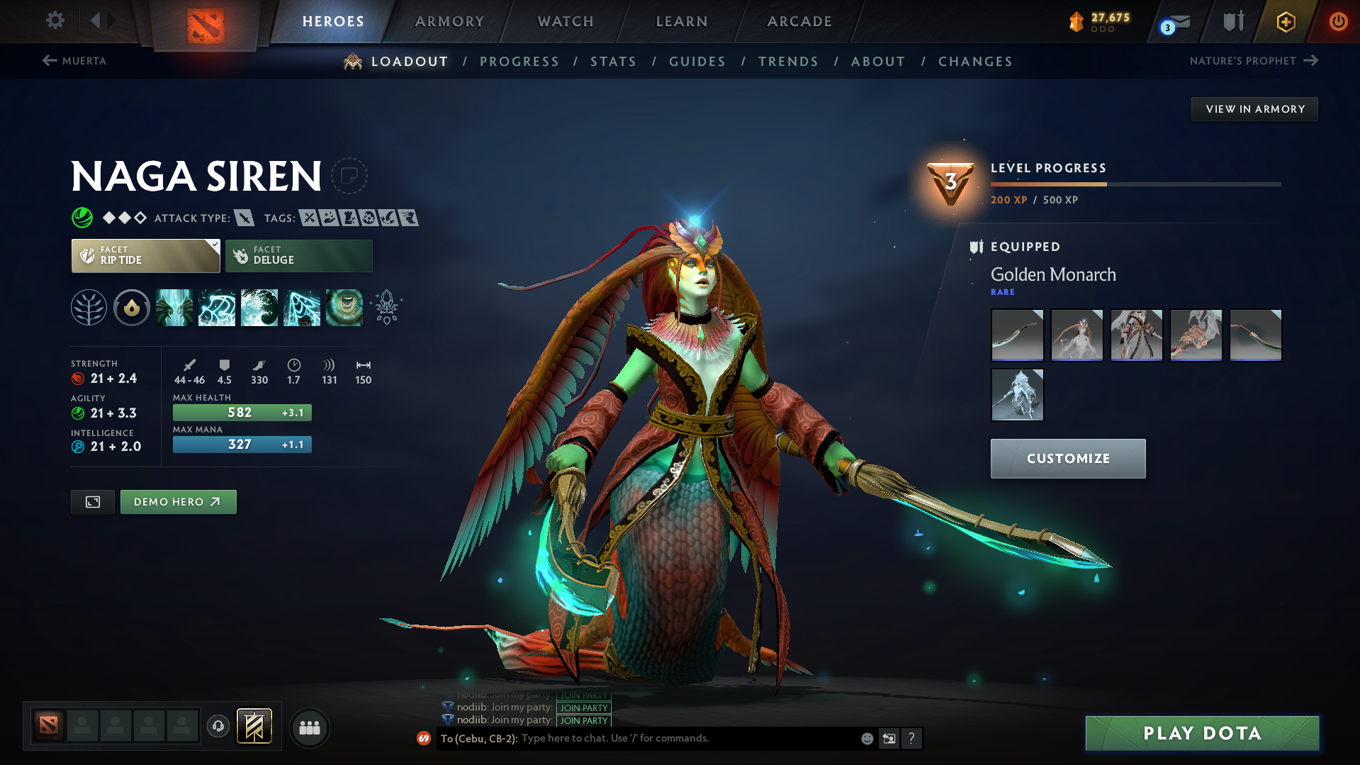 Legend V | MMR: 3667 - Behavior: 8666 - Communication: 8666