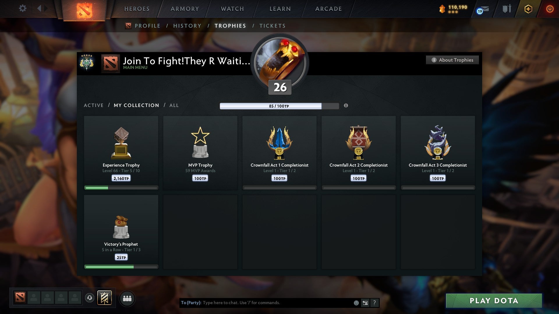 Archon IV | MMR: 2904 - Behavior: 10344 - Communication: 10344