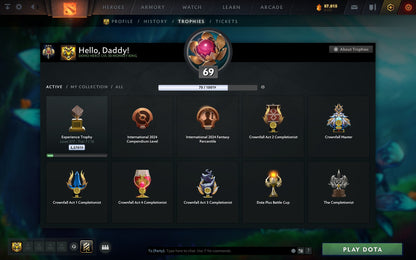 Legend III | MMR: 3454 - Behavior: 10686