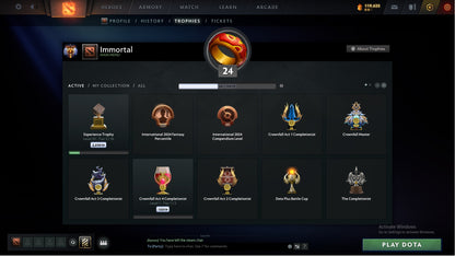 Immortal | MMR: 6241 - Behavior: 10245 - Communication: 9649