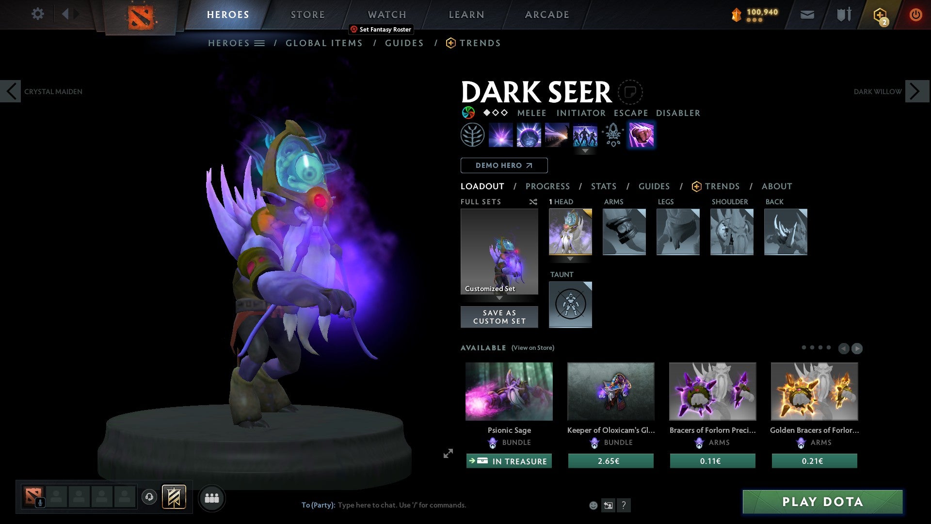 Ancient V | MMR: 4616 - Behavior: 10000