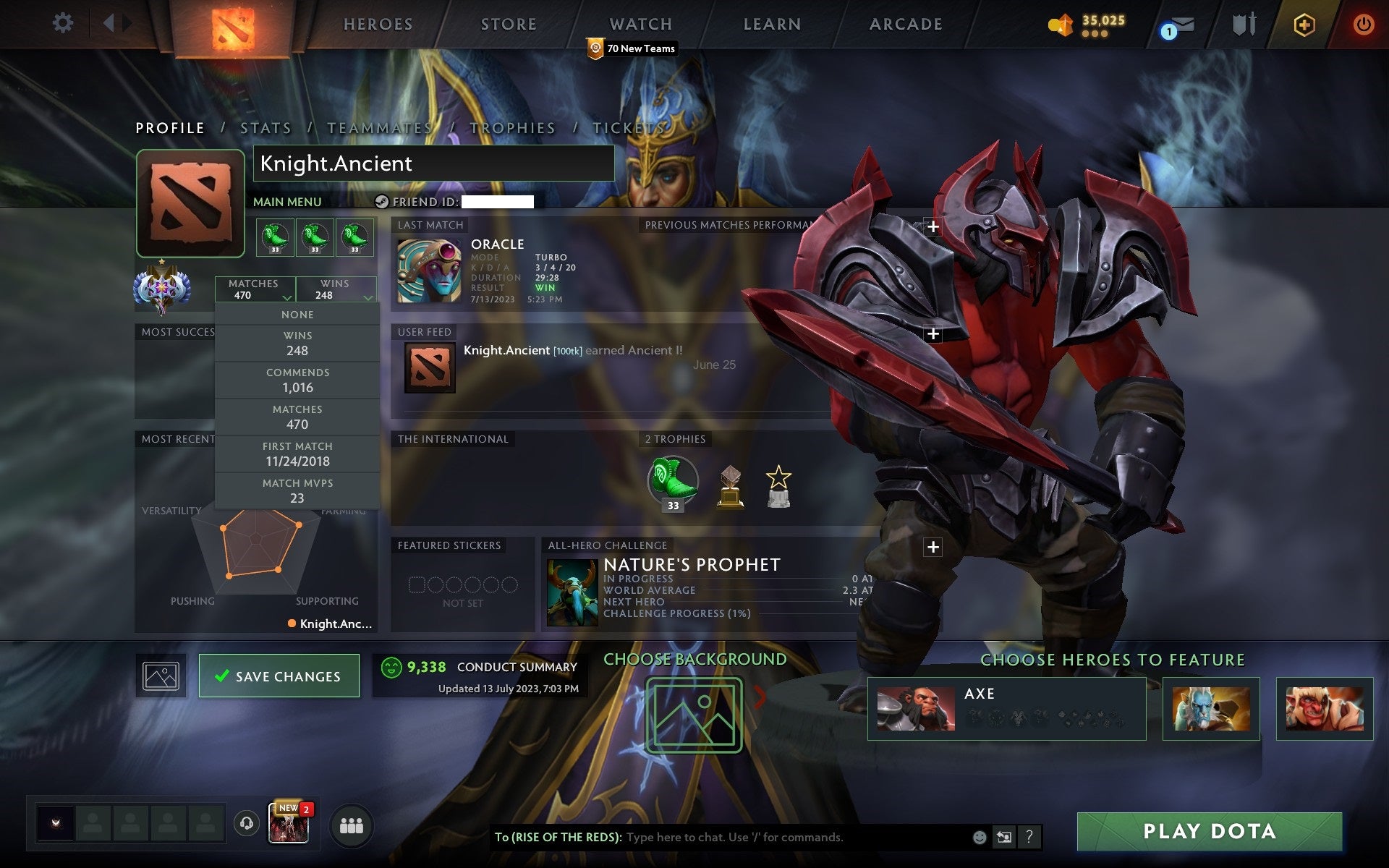 Ancient I | MMR: 3819 - Behavior: 9338