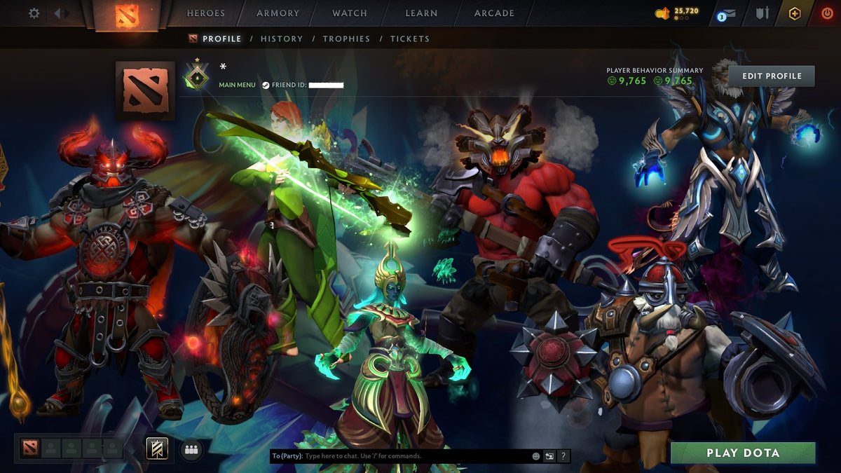 MMR: 1 - Behavior: 9765