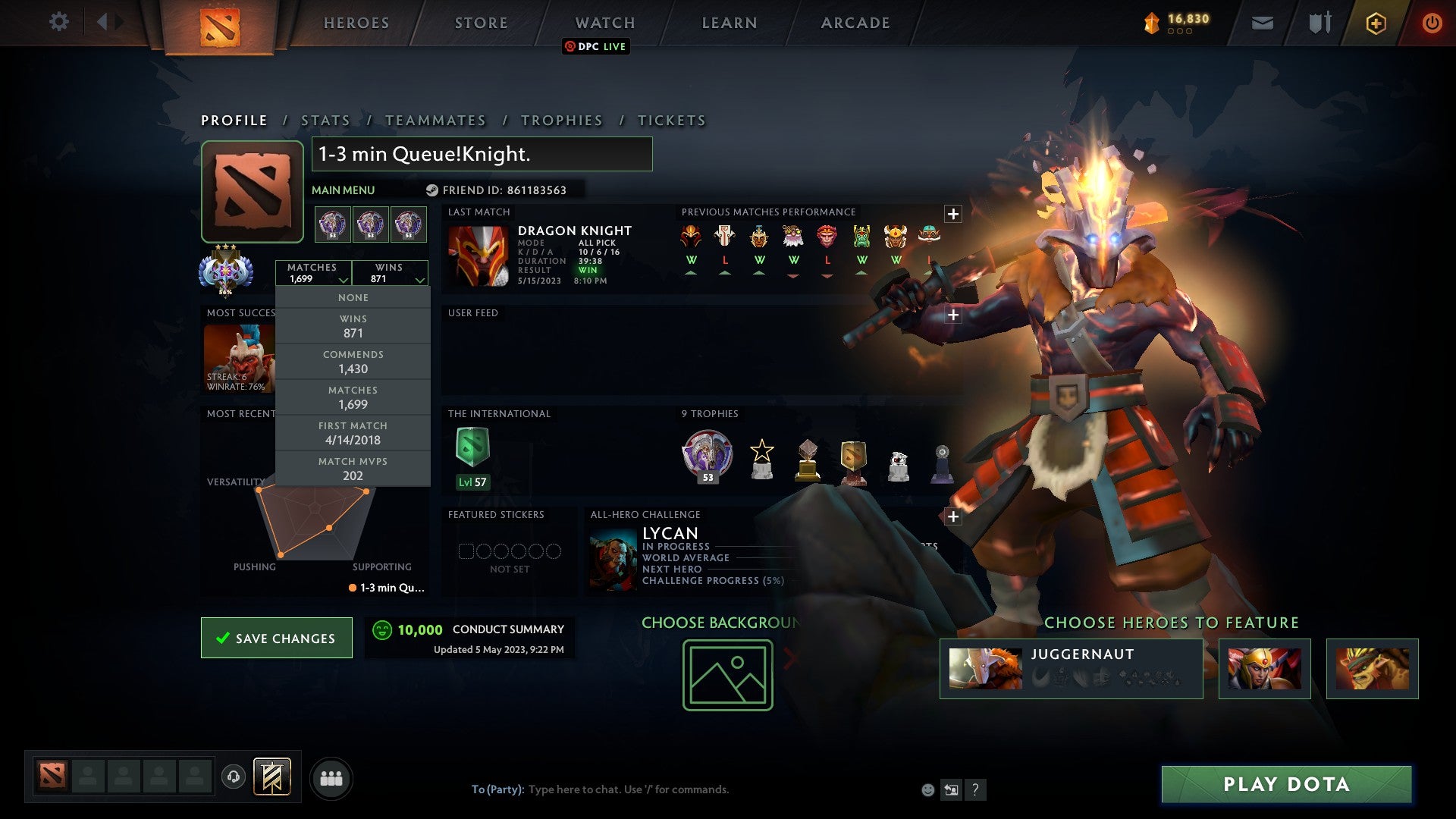 Ancient III | MMR: 4245 - Behavior: 10000