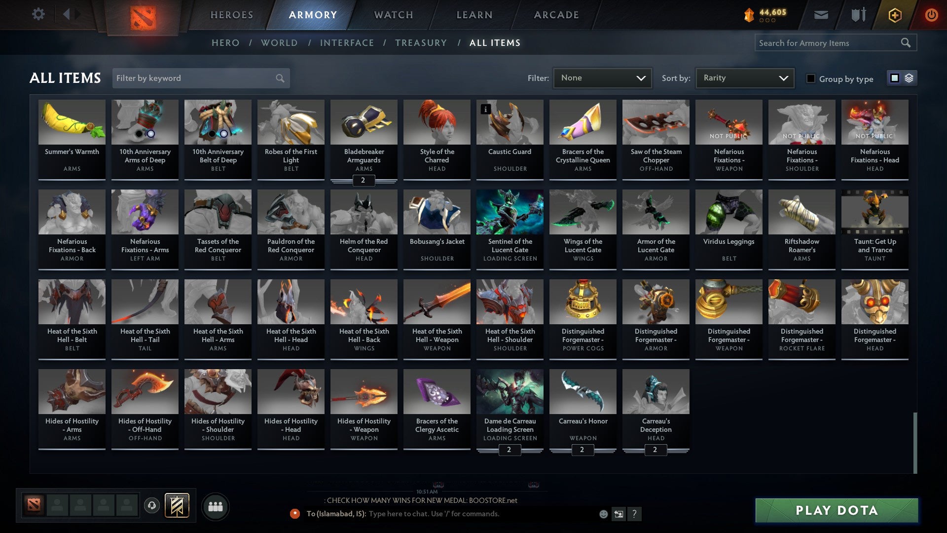 Ancient I | MMR: 3712 - Behavior: 11670 - Communication: 11670