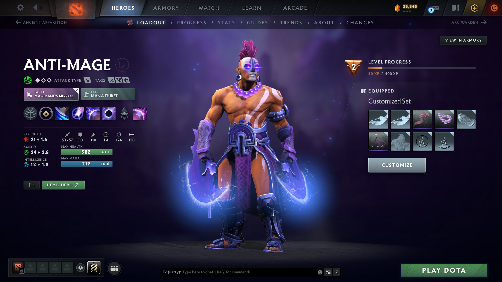 Legend IV | MMR: 3594 - Behavior: 7148 - Communication: 7148