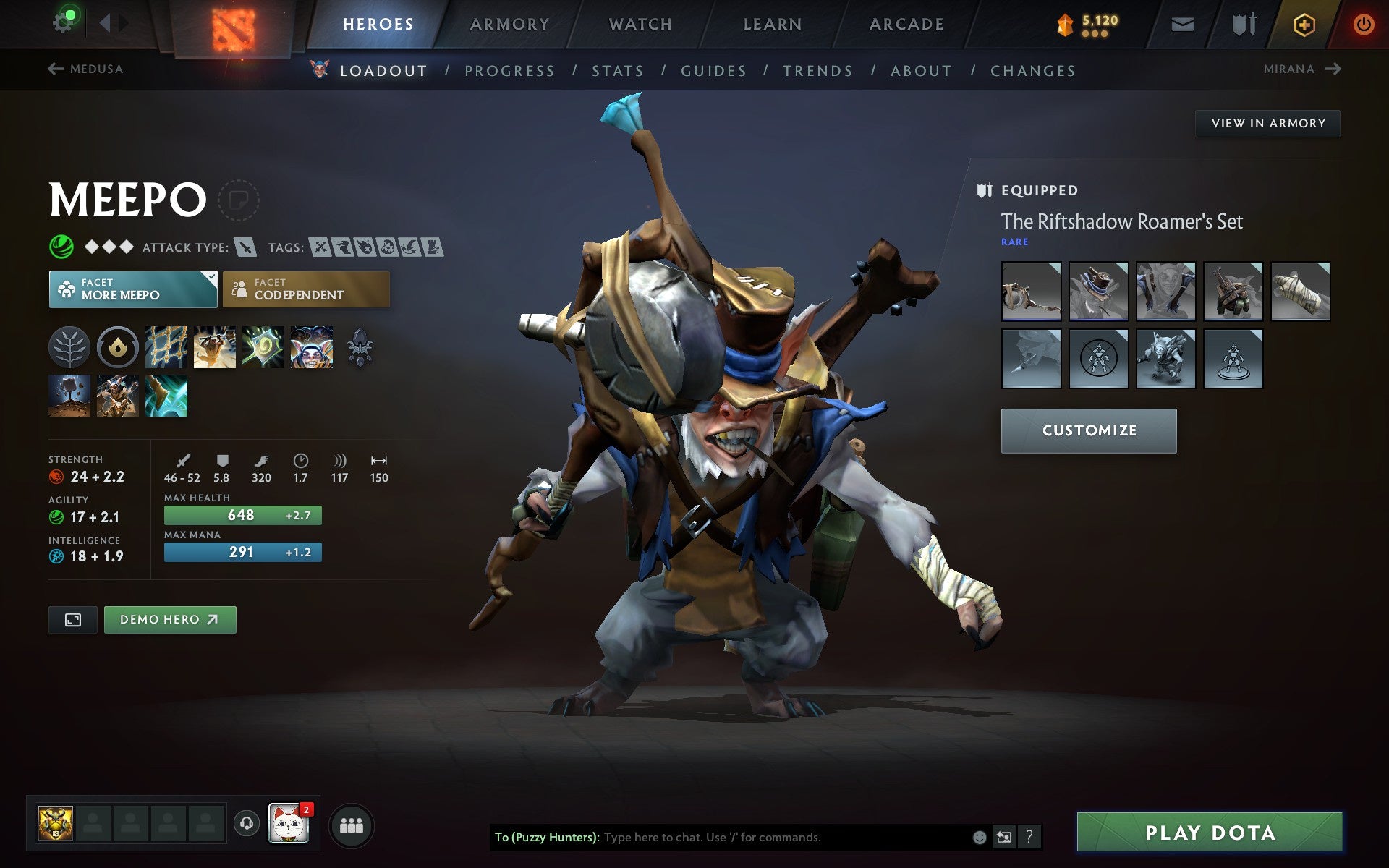 Legend V | MMR: 3708 - Behavior: 12000