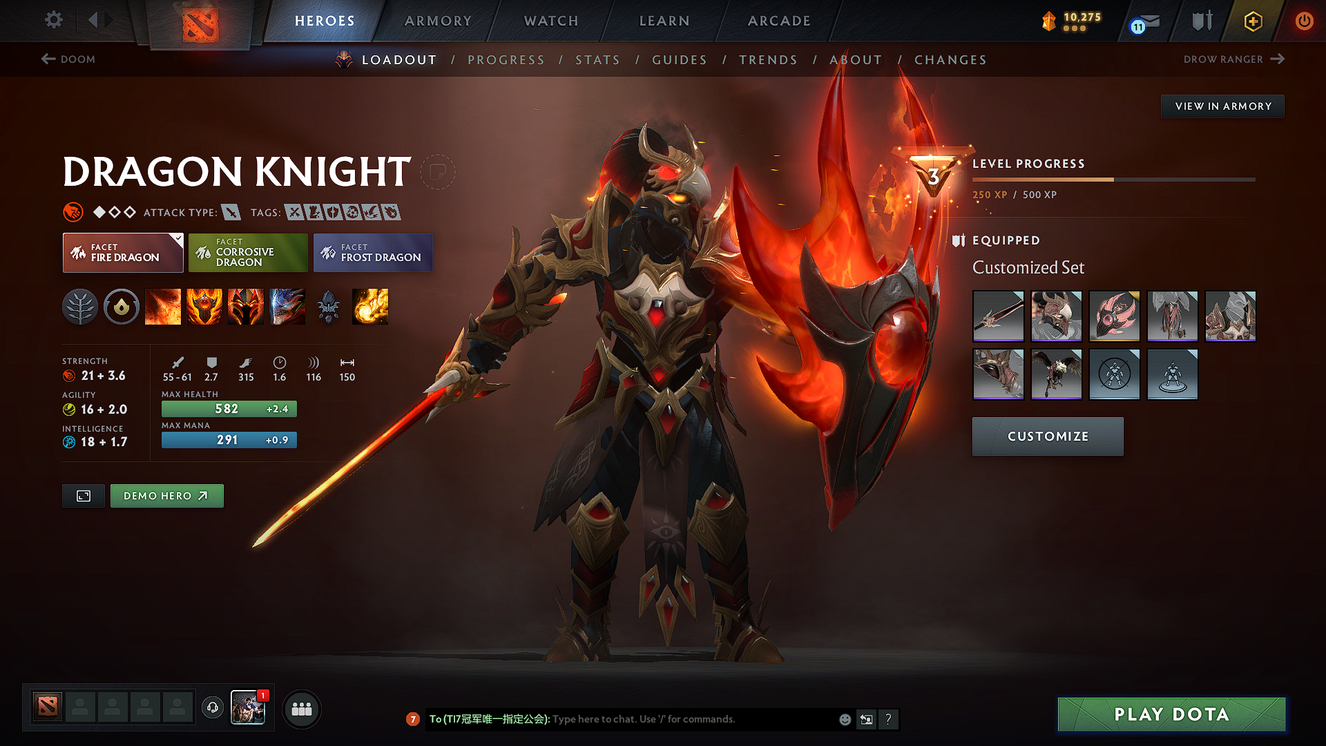 Legend IV | MMR: 3461 - Behavior: 8592 - Communication: 8592