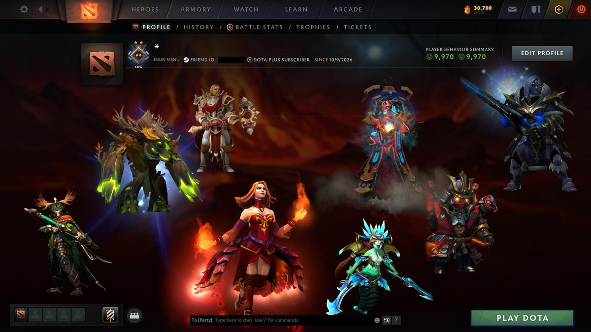 MMR: 953 - Behavior: 9970