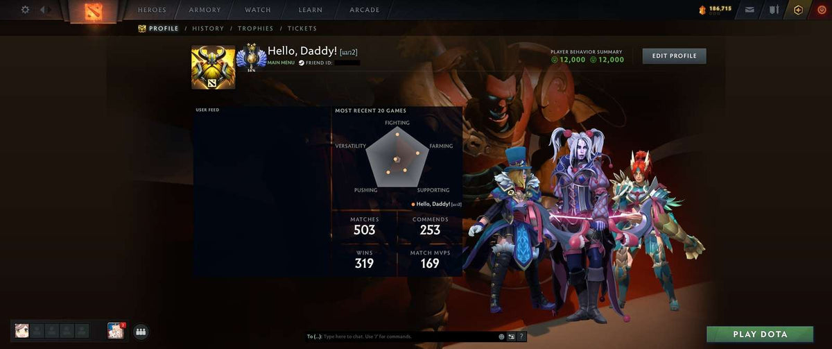 Divine I | MMR: 4933 - Behavior: 12000