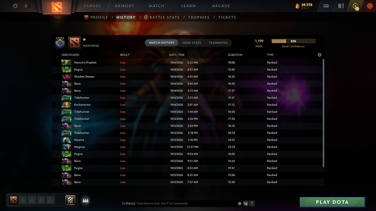 MMR: 1199 - Behavior: 10703
