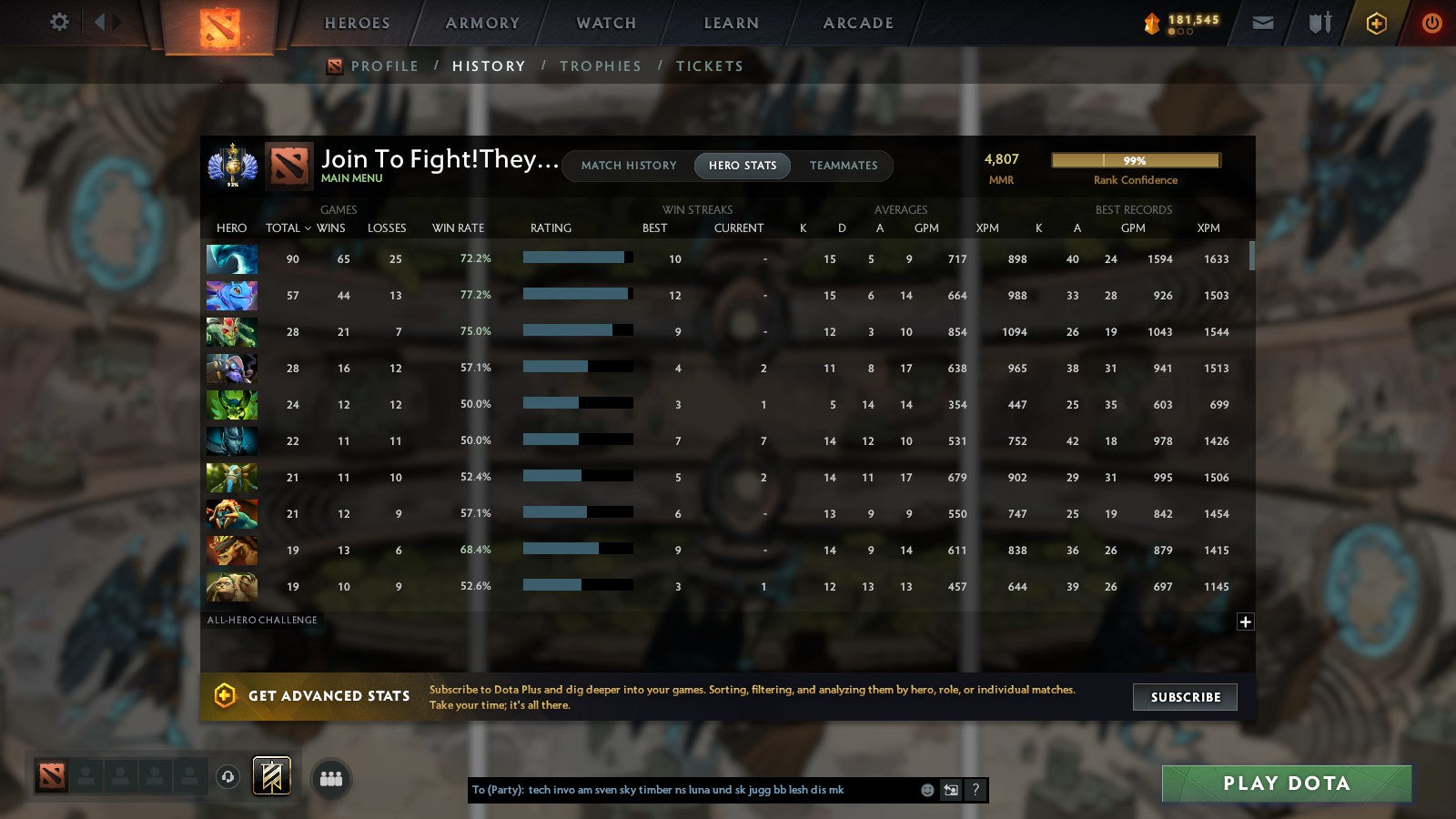 MMR: 4807 - Behavior: 9017