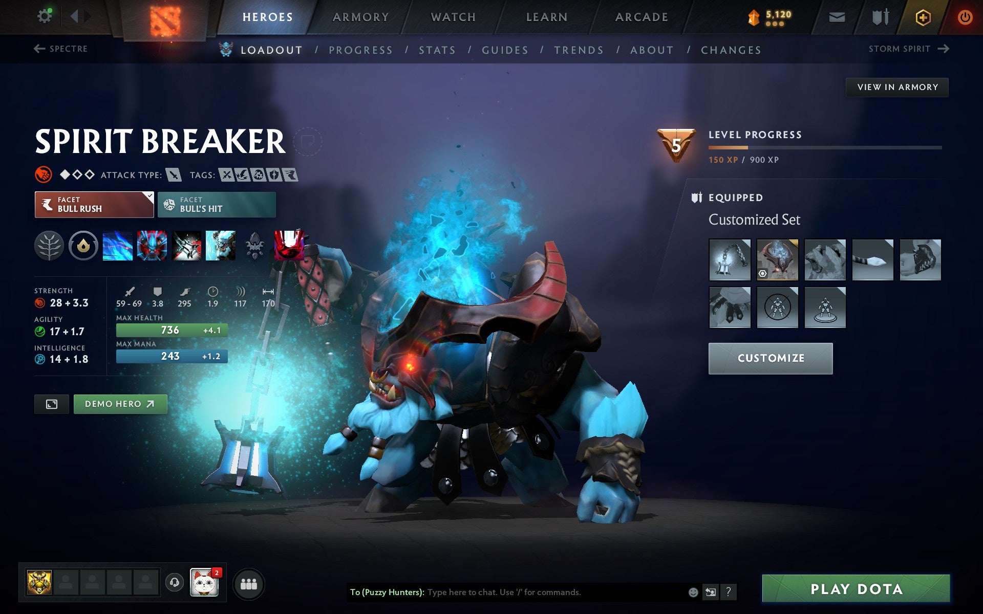 Legend V | MMR: 3708 - Behavior: 12000