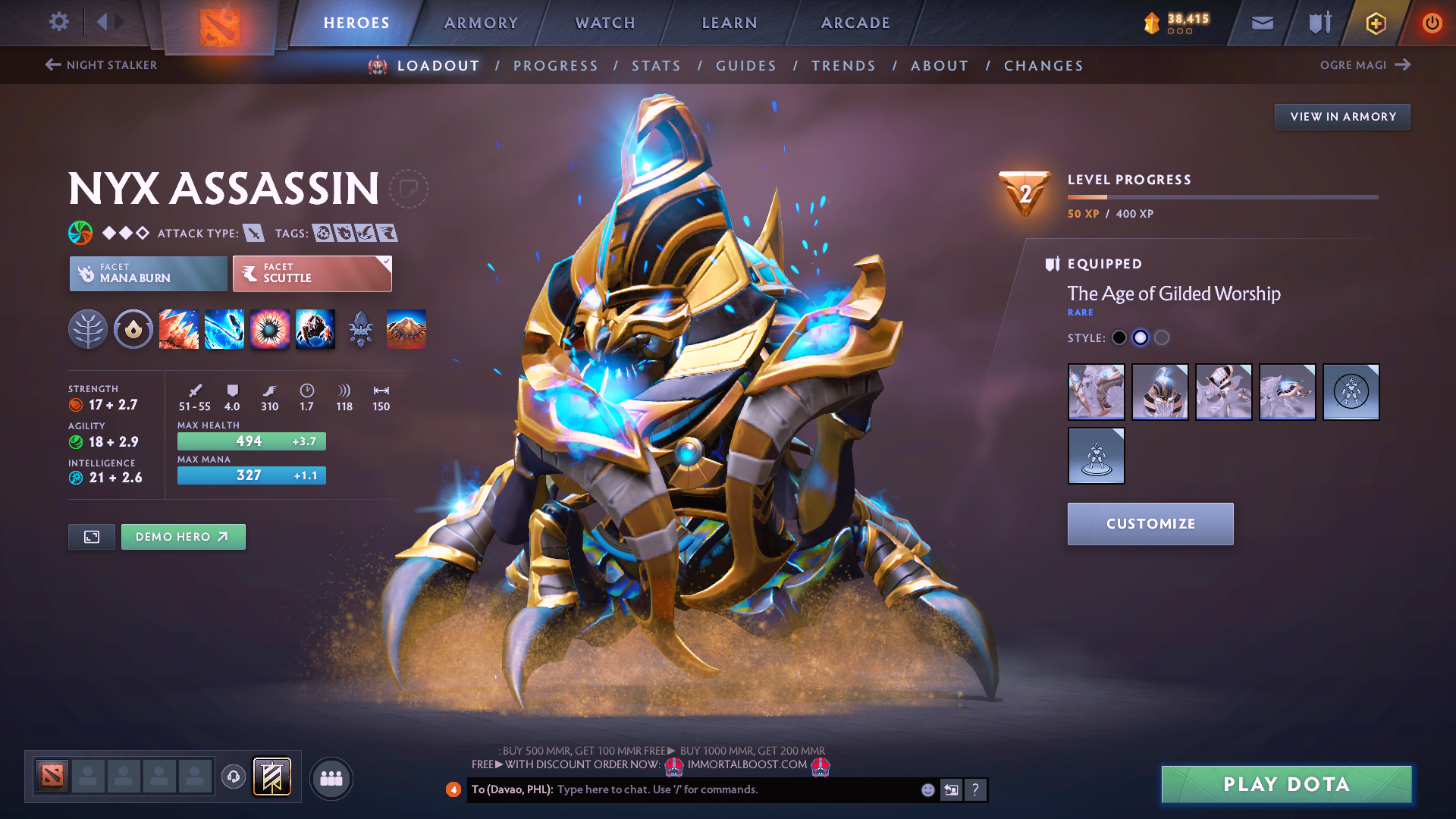 Archon III | MMR: 2636 - Behavior: 10418 - Communication: 10273