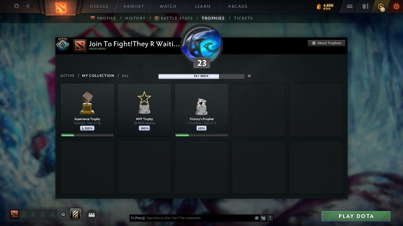 MMR: 2070 - Behavior: 9940