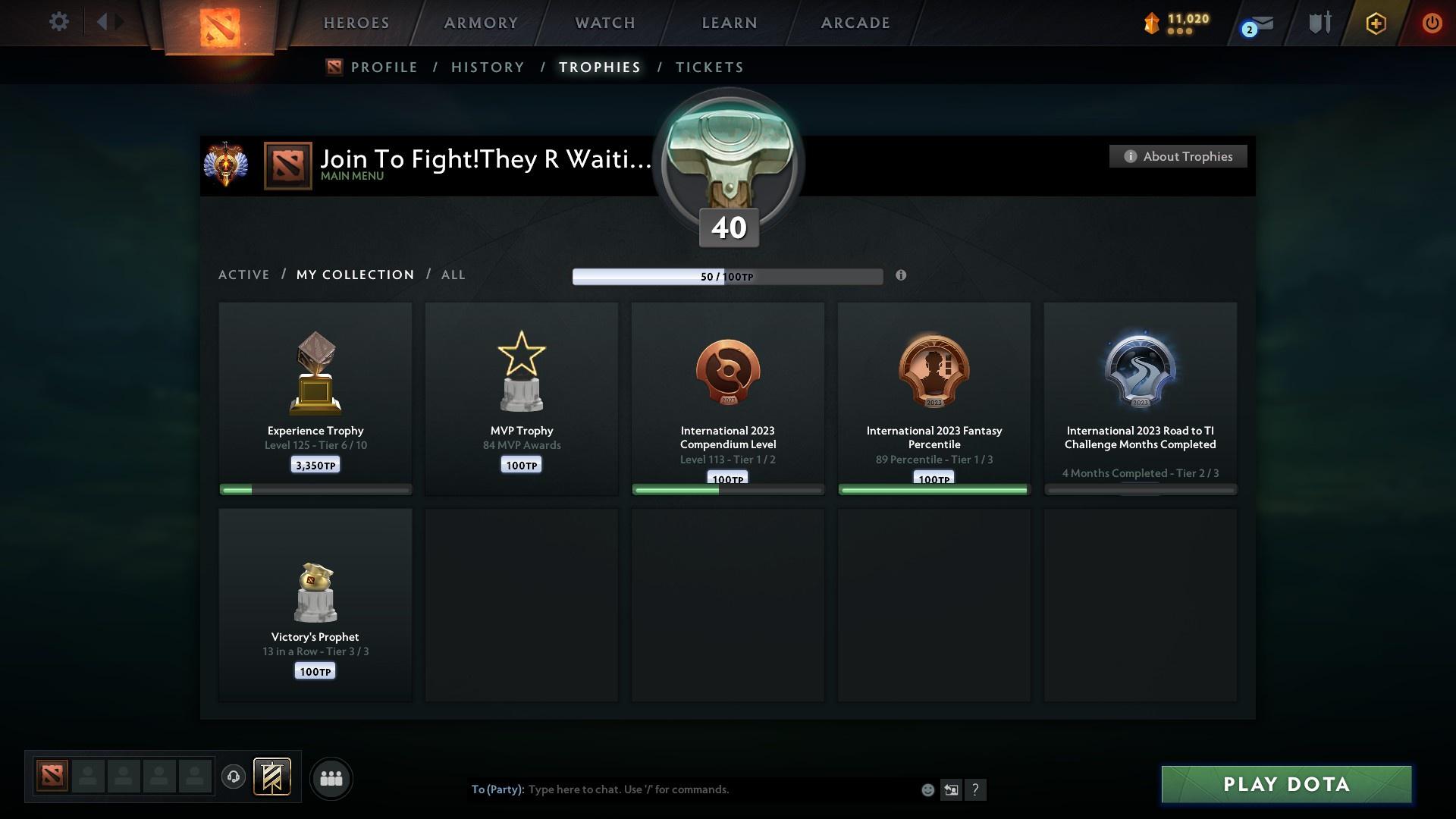 Immortal | MMR: 6488 - Behavior: 10011 - Communication: 10011