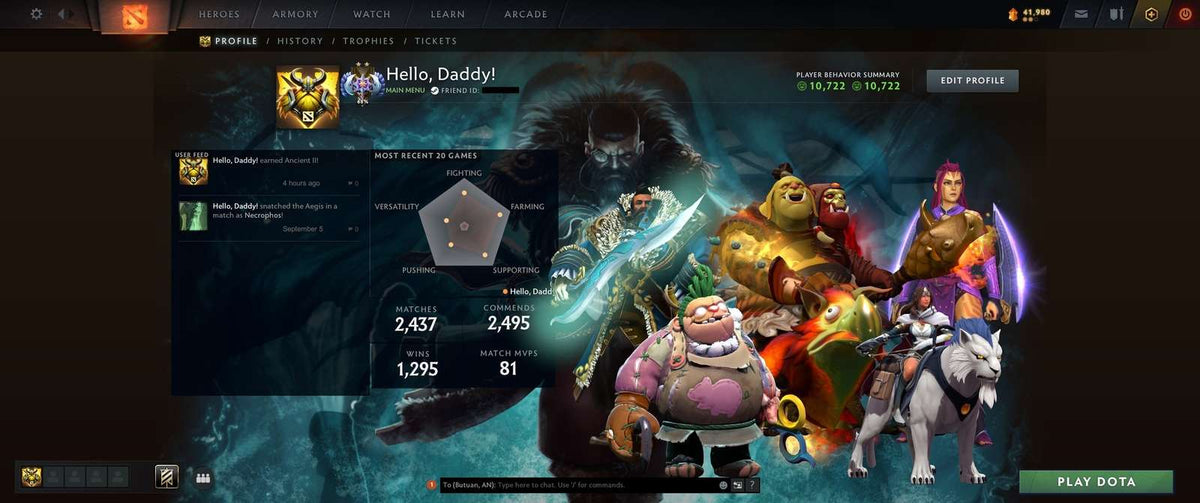 Ancient II | MMR: 4109 - Behavior: 10722