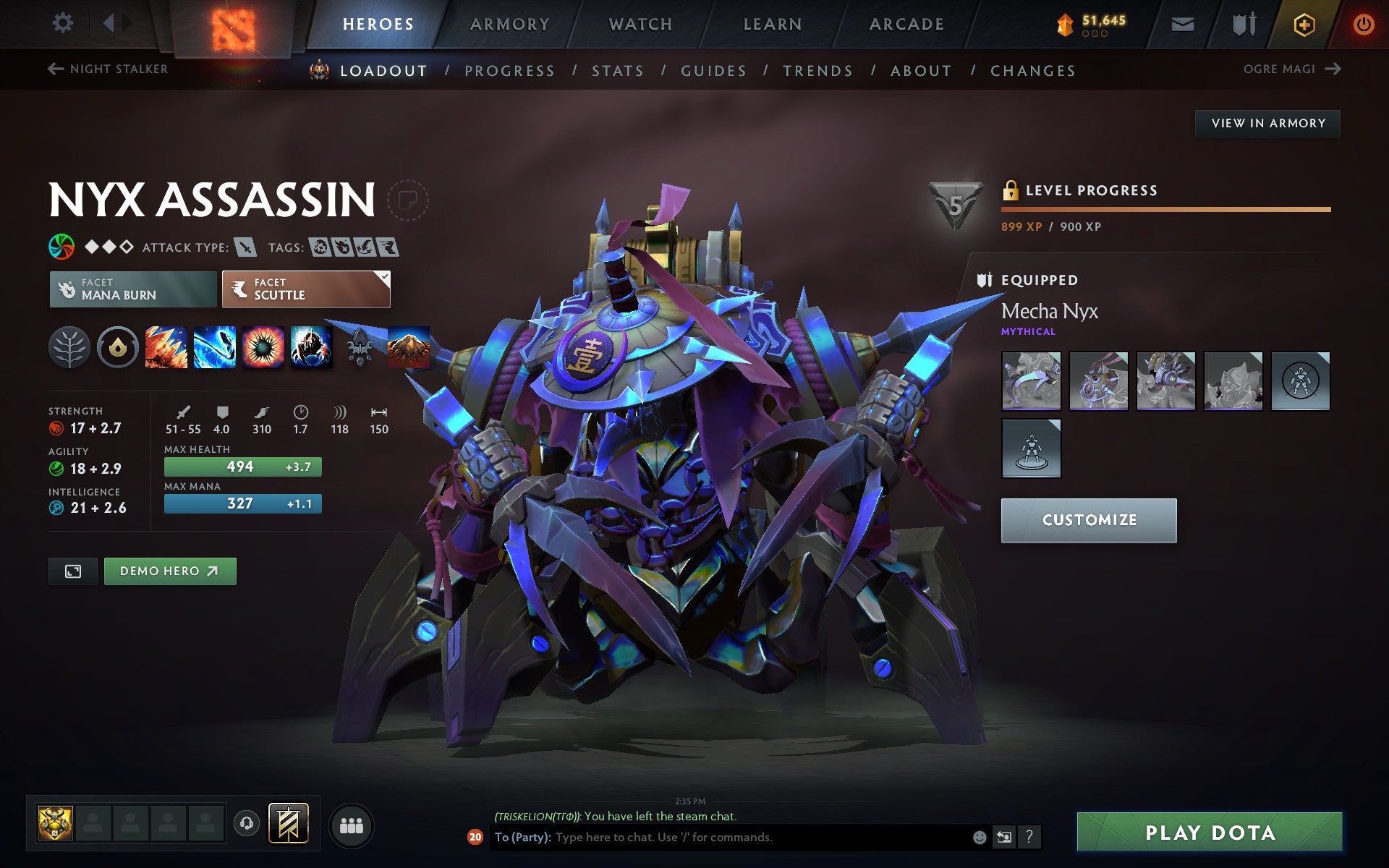 Legend III | MMR: 3306 - Behavior: 11969