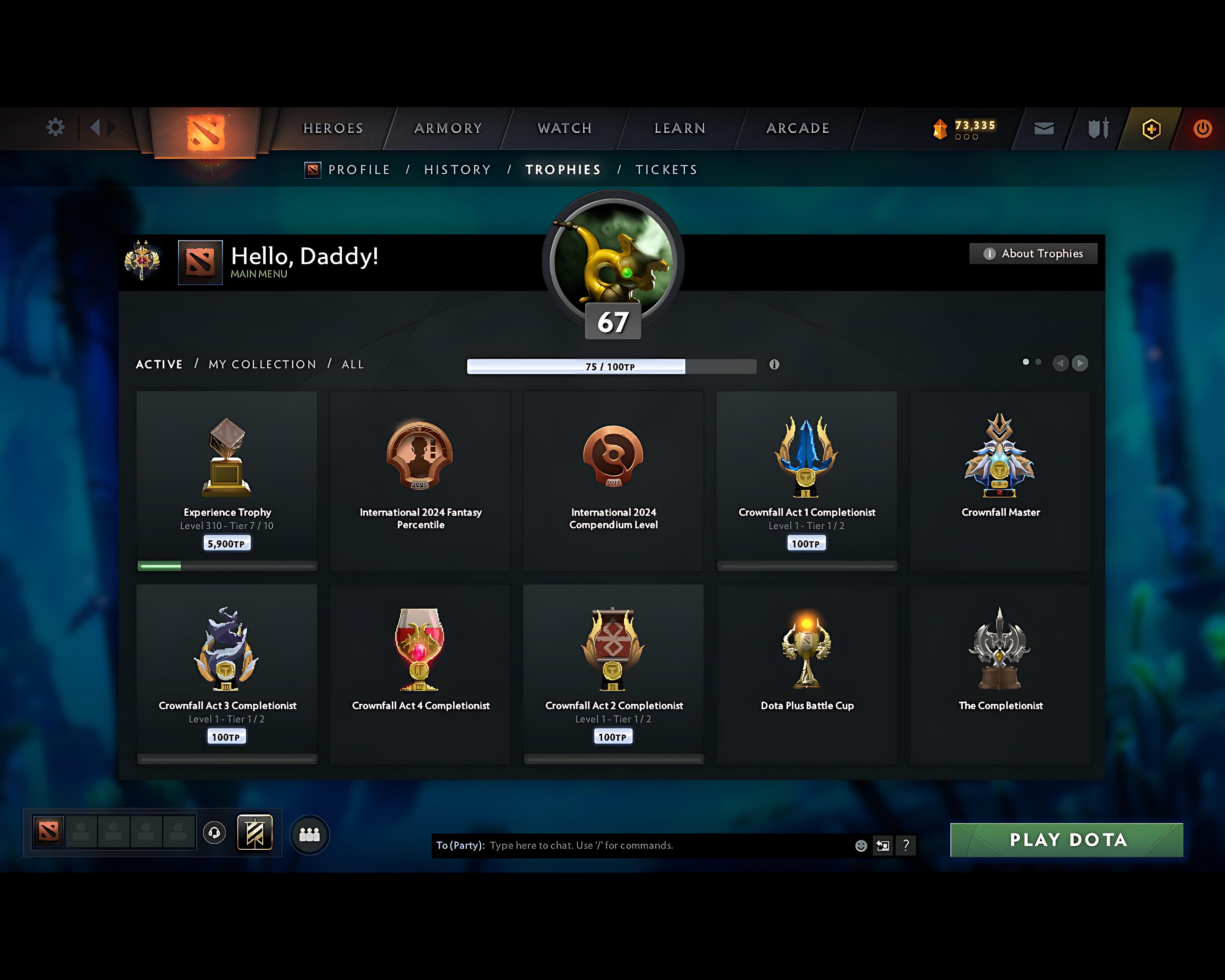 Legend II | MMR: 3137 - Behavior: 9540 - Communication: 9540