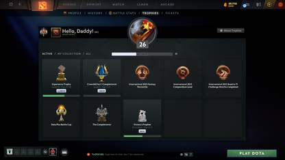 Legend I | MMR: 3133 - Behavior: 10776 - Communication: 10776