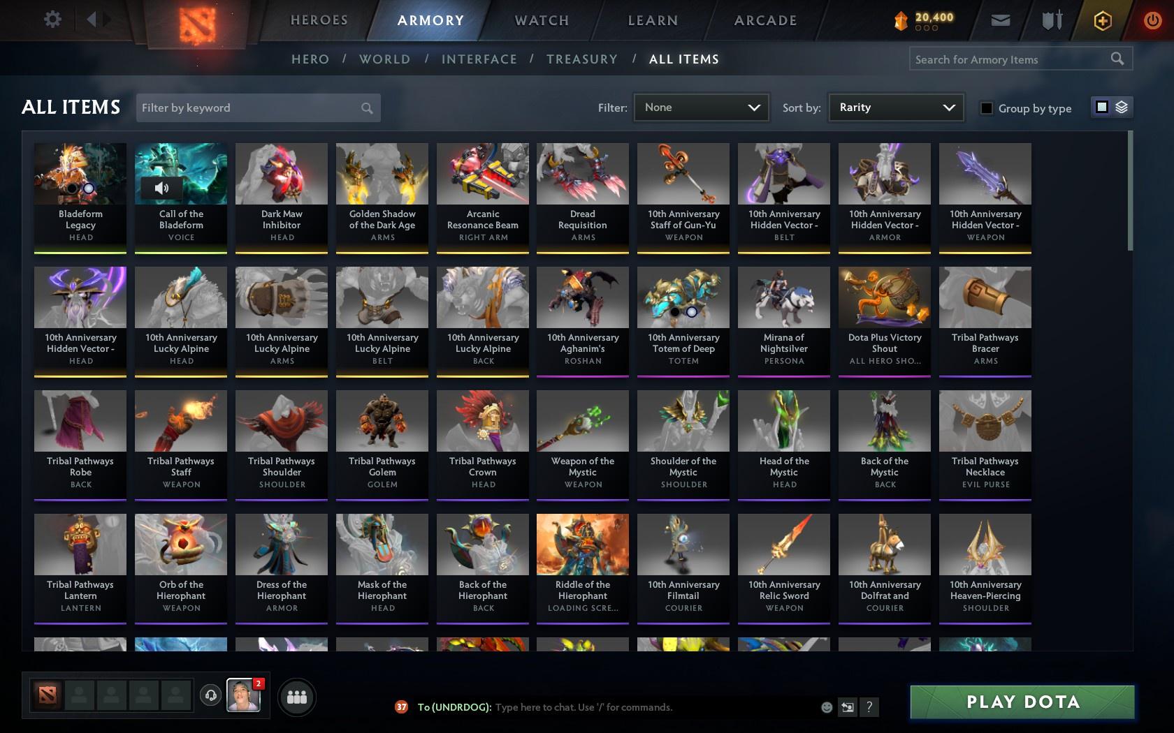 Legend IV | MMR: 3503 - Behavior: 8340 - Communication: 8340