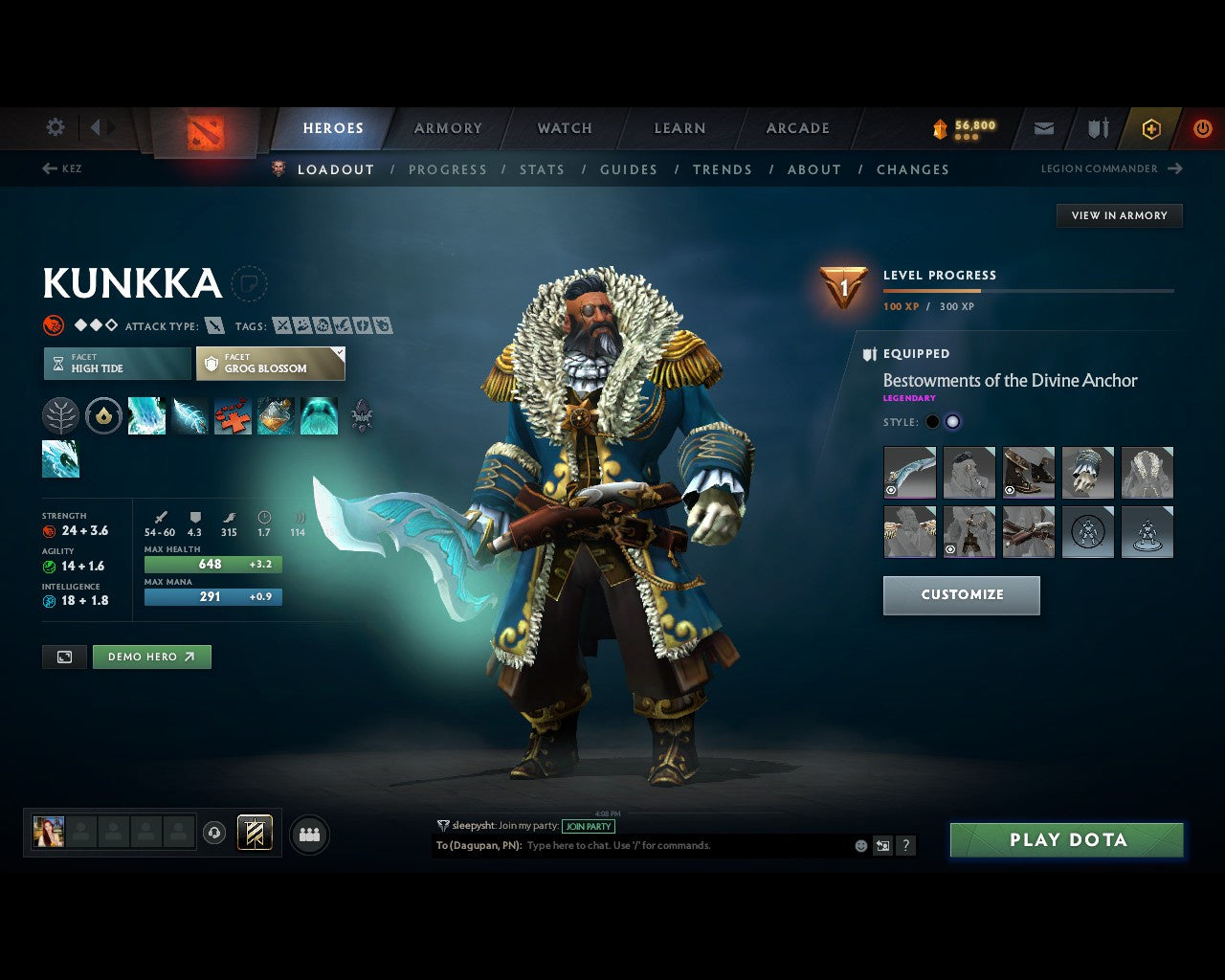 Legend II | MMR: 3225 - Behavior: 12000 - Communication: 12000