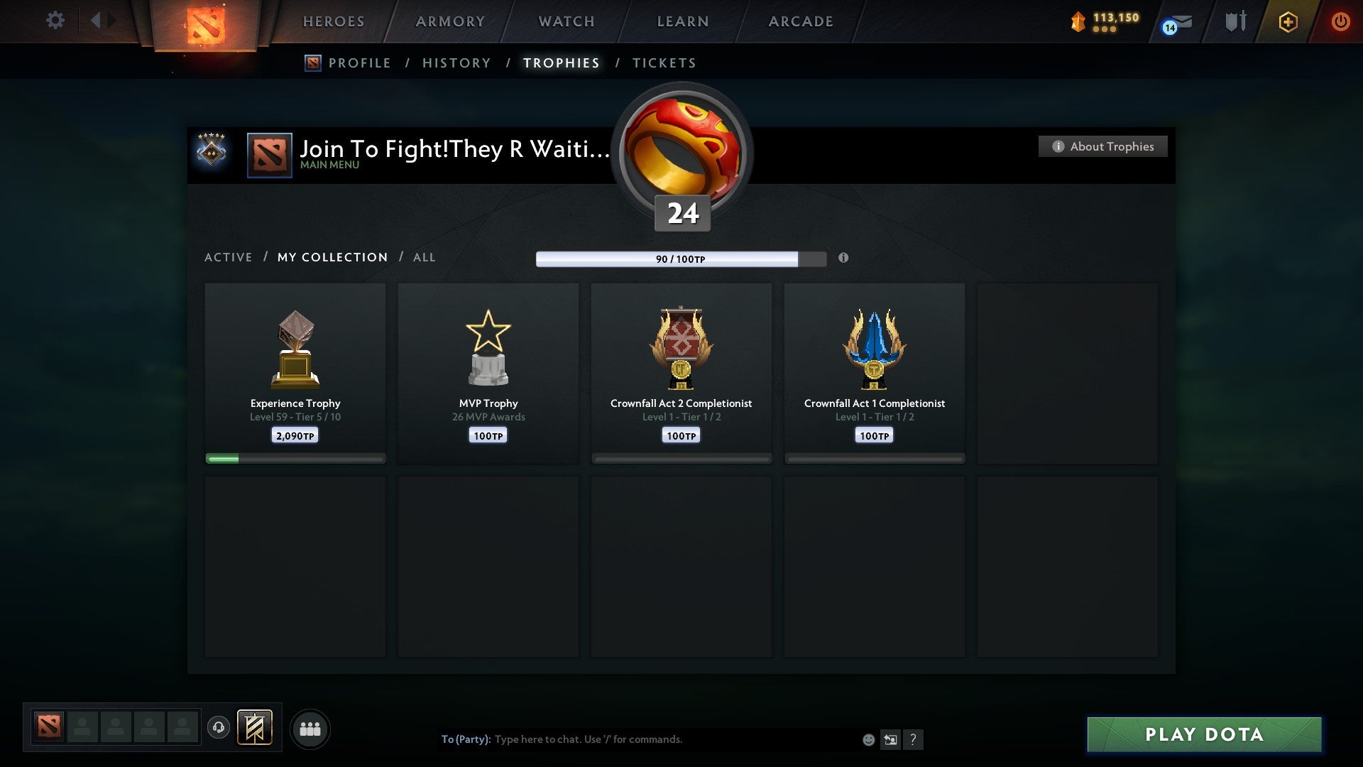 Guardian V | MMR: 1436 - Behavior: 9284 - Communication: 9284