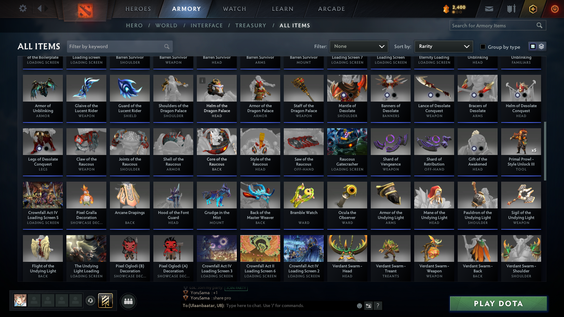 Legend IV | MMR: 3390 - Behavior: 9676 - Communication: 9676