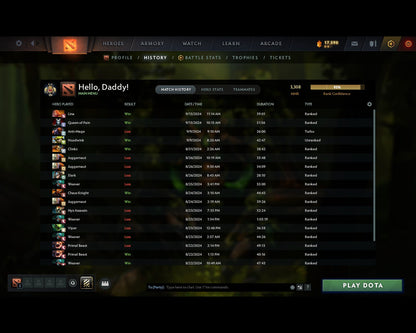 Legend II | MMR: 3308 - Behavior: 9487 - Communication: 9487