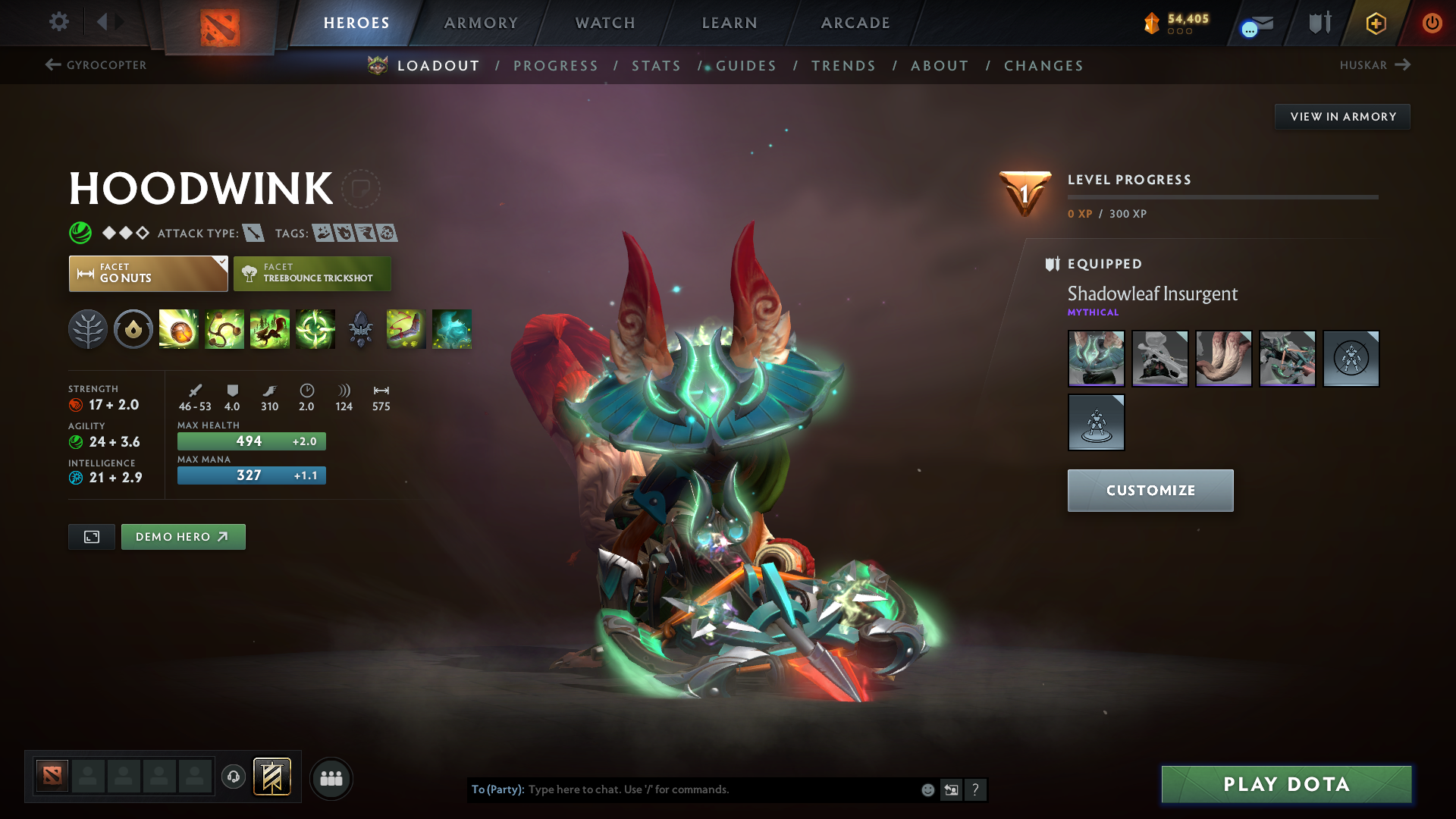 Legend I | MMR: 3043 - Behavior: 11147 - Communication: 11147
