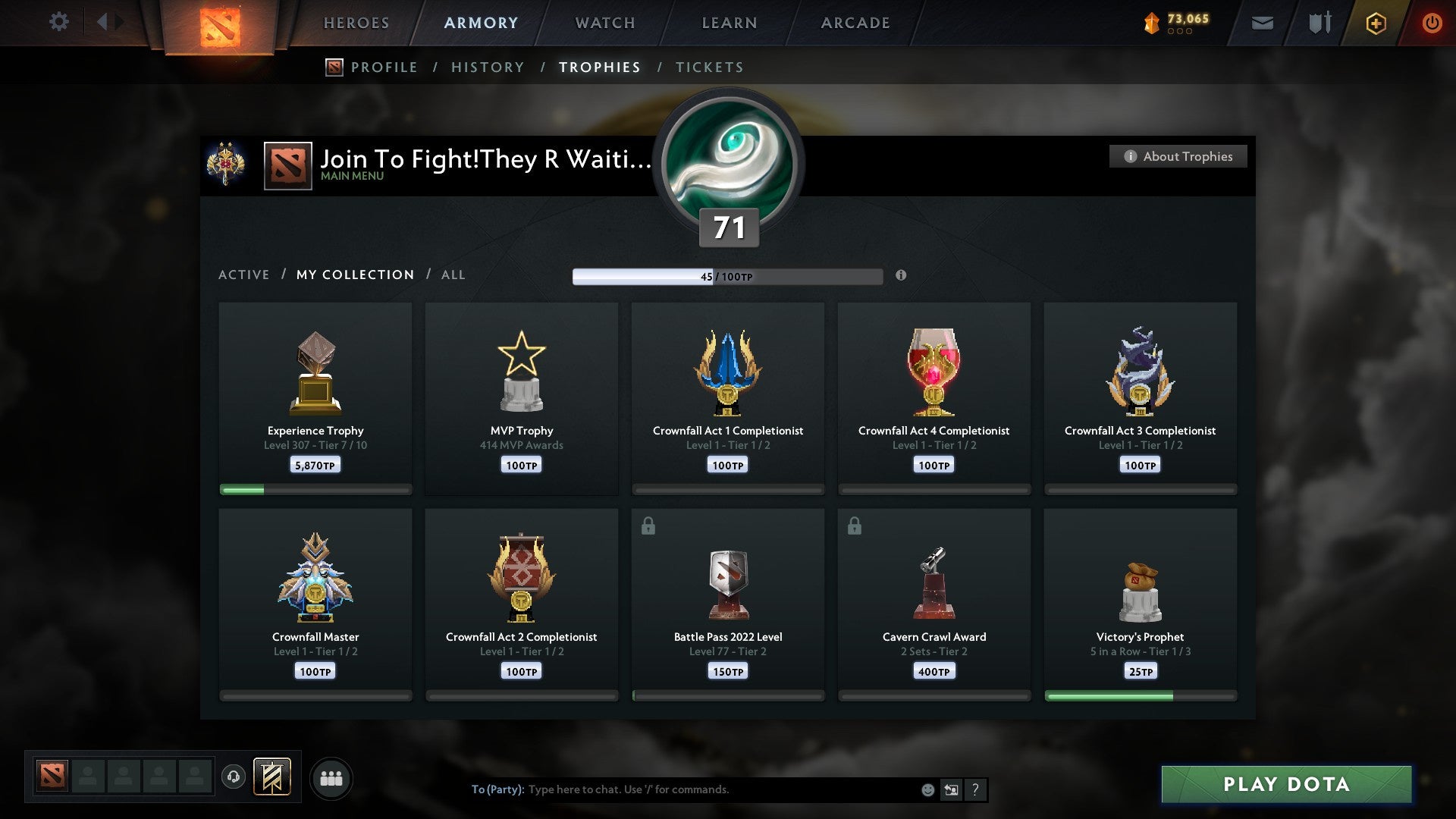 MMR: 3170 - Behavior: 11728