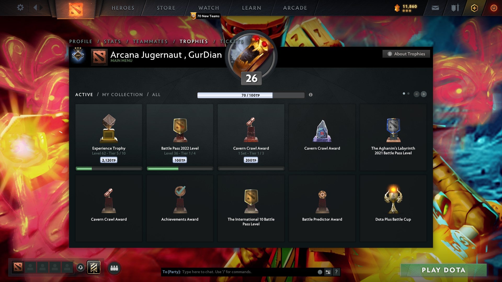 Guardian III | MMR: 1097 - Behavior: 9775