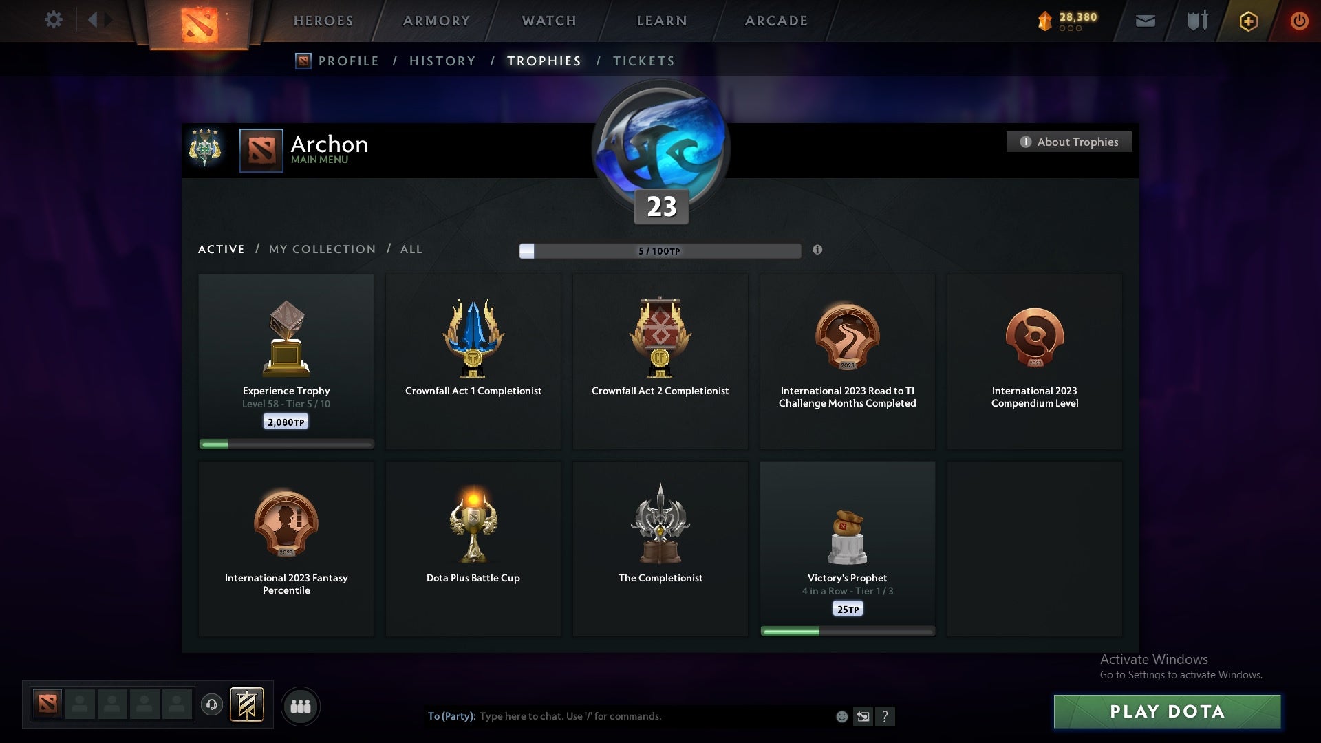 Archon IV | MMR: 2696 - Behavior: 9050 - Communication: 9050