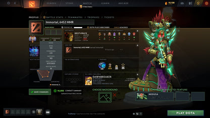 Immortal | MMR: 6452 - Behavior: 10000