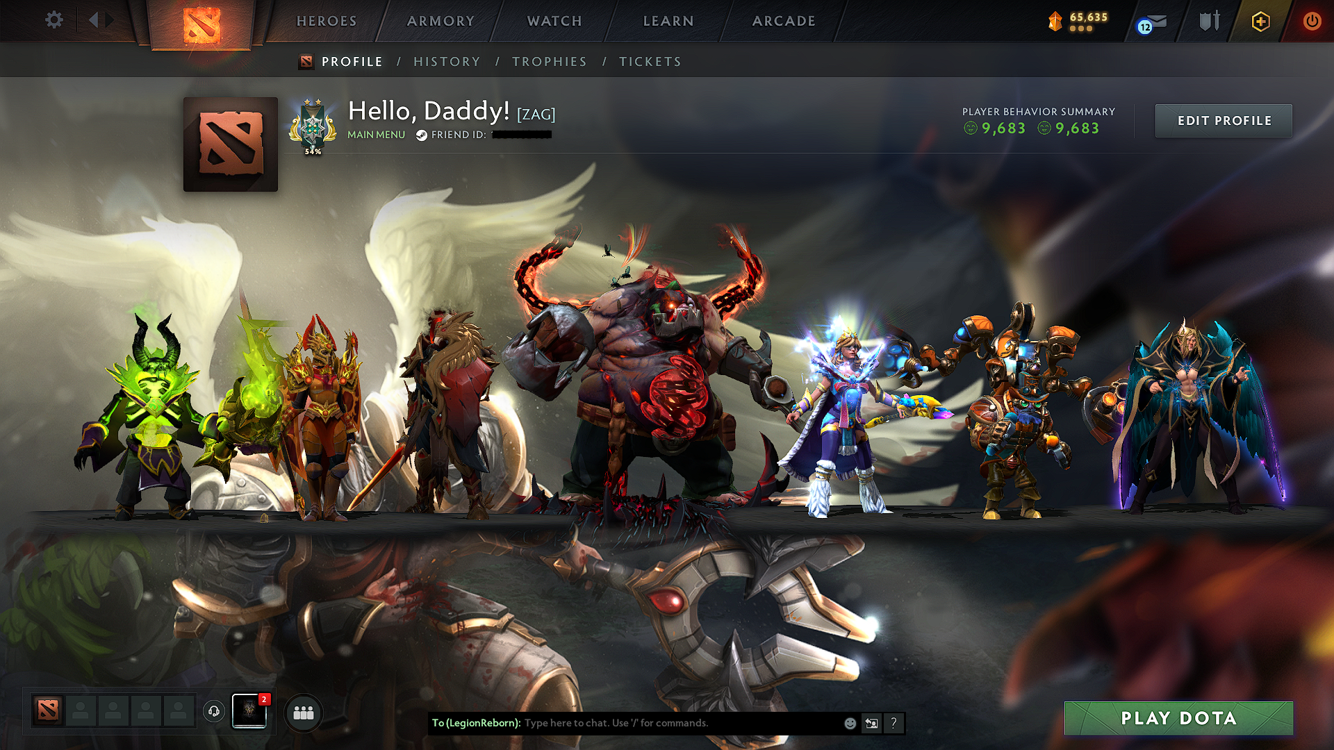 Archon II | MMR: 2548 - Behavior: 9683 - Communication: 9683